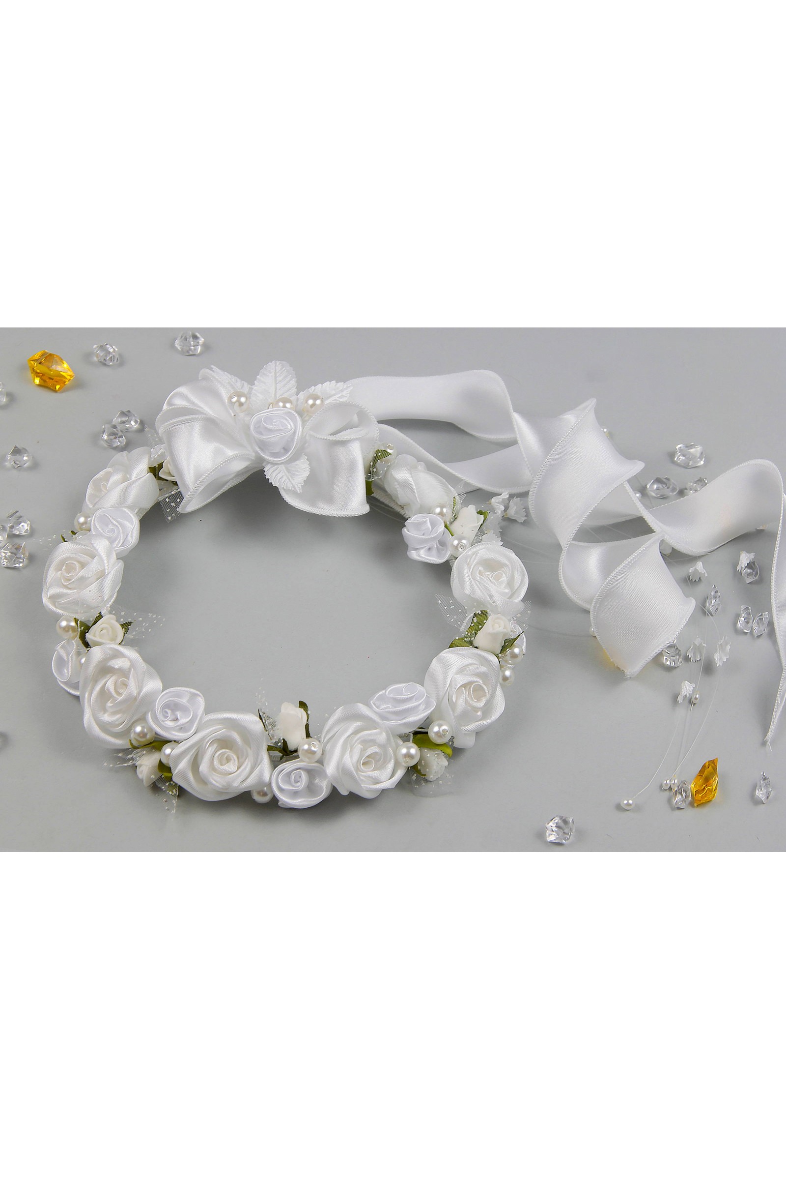 Wianek komunijny delikatny W47 - obraz 5