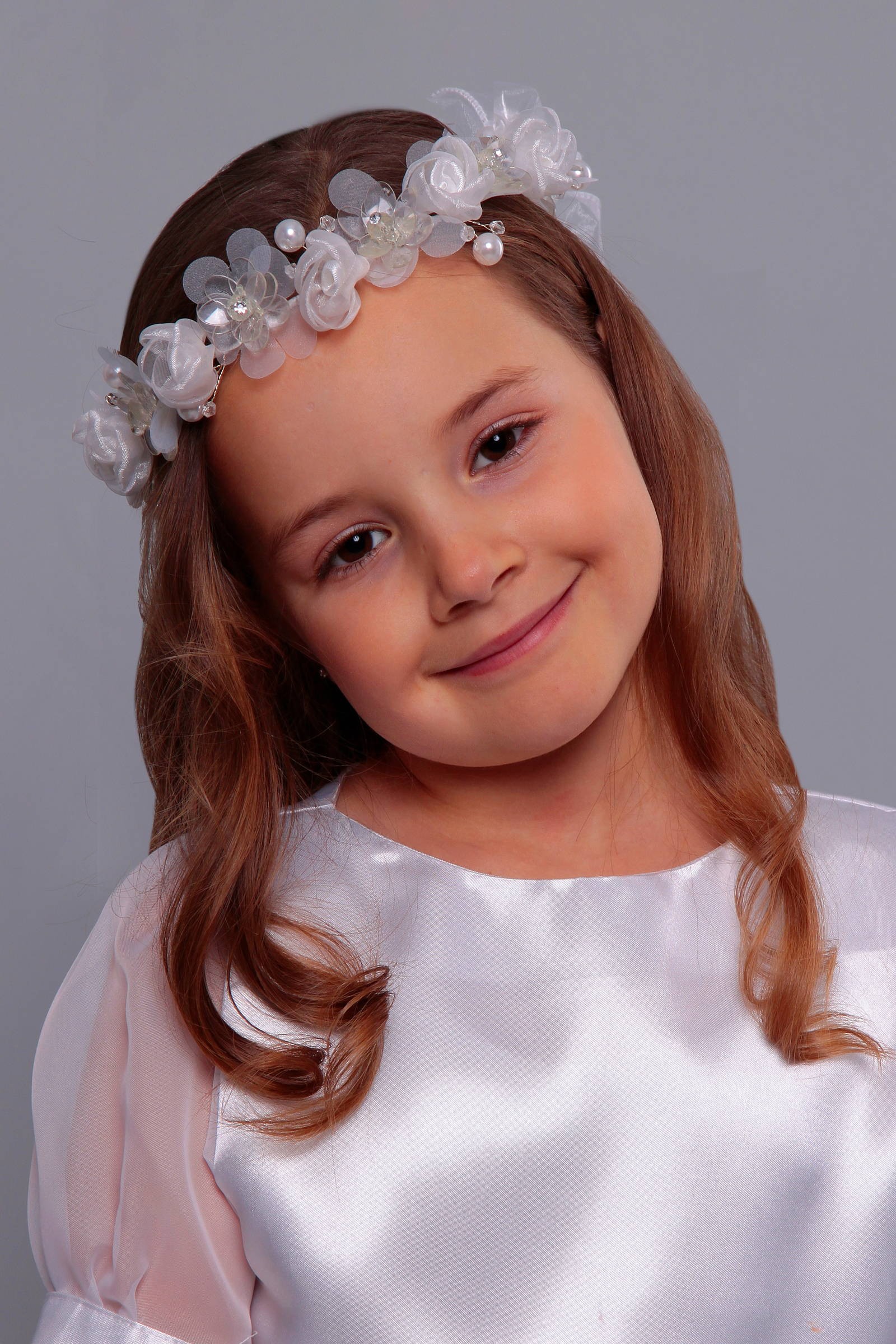 Wianek komunijny delikatny W44 - obraz 5