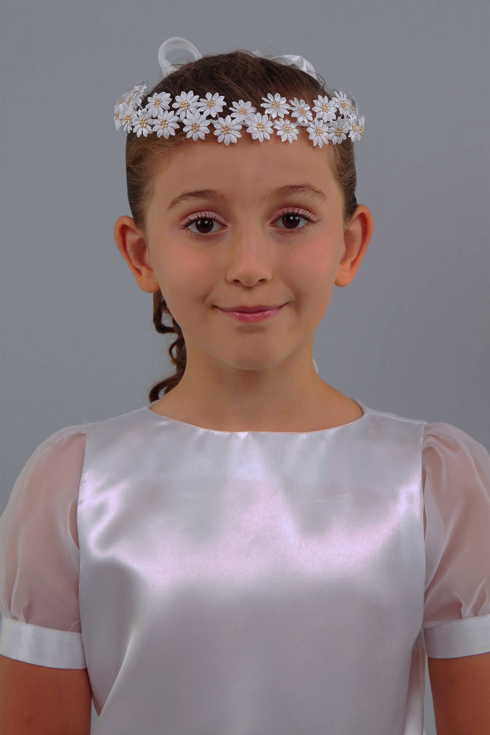 Wianek komunijny klasyczny W7 - obraz 0