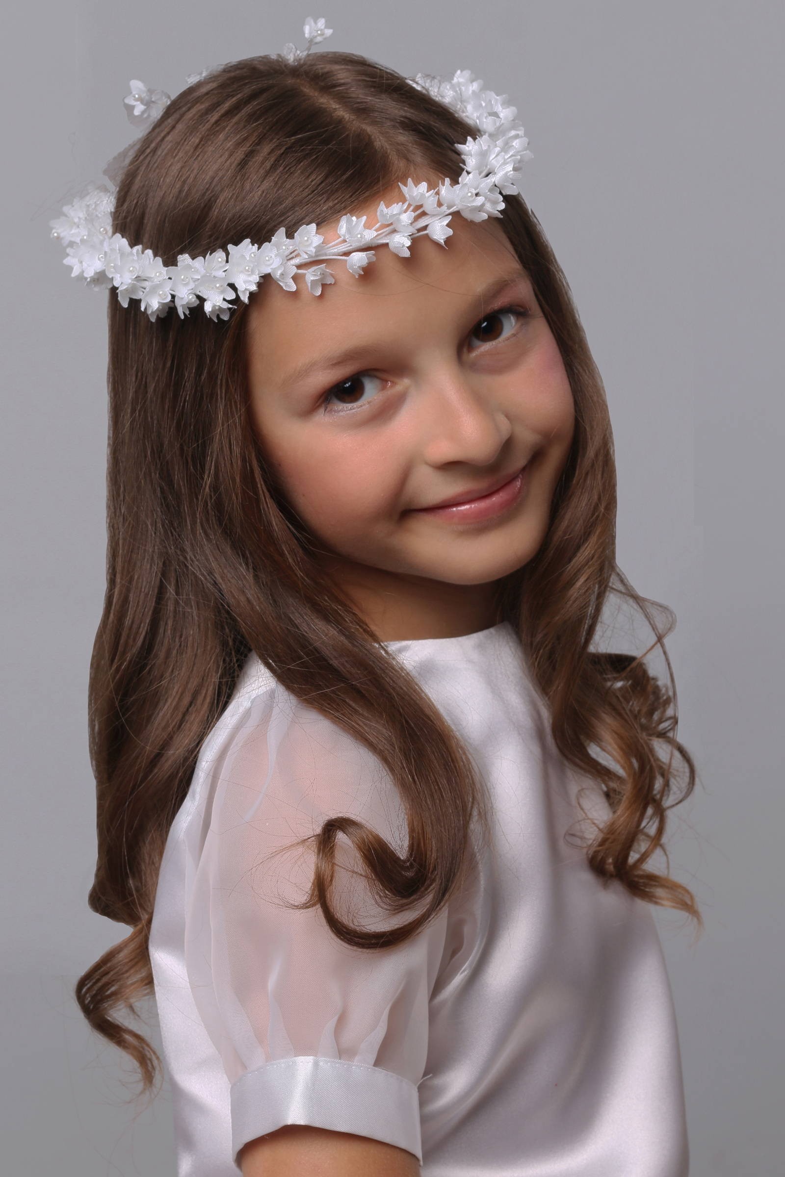 Wianek komunijny klasyczny W6 - obraz 0