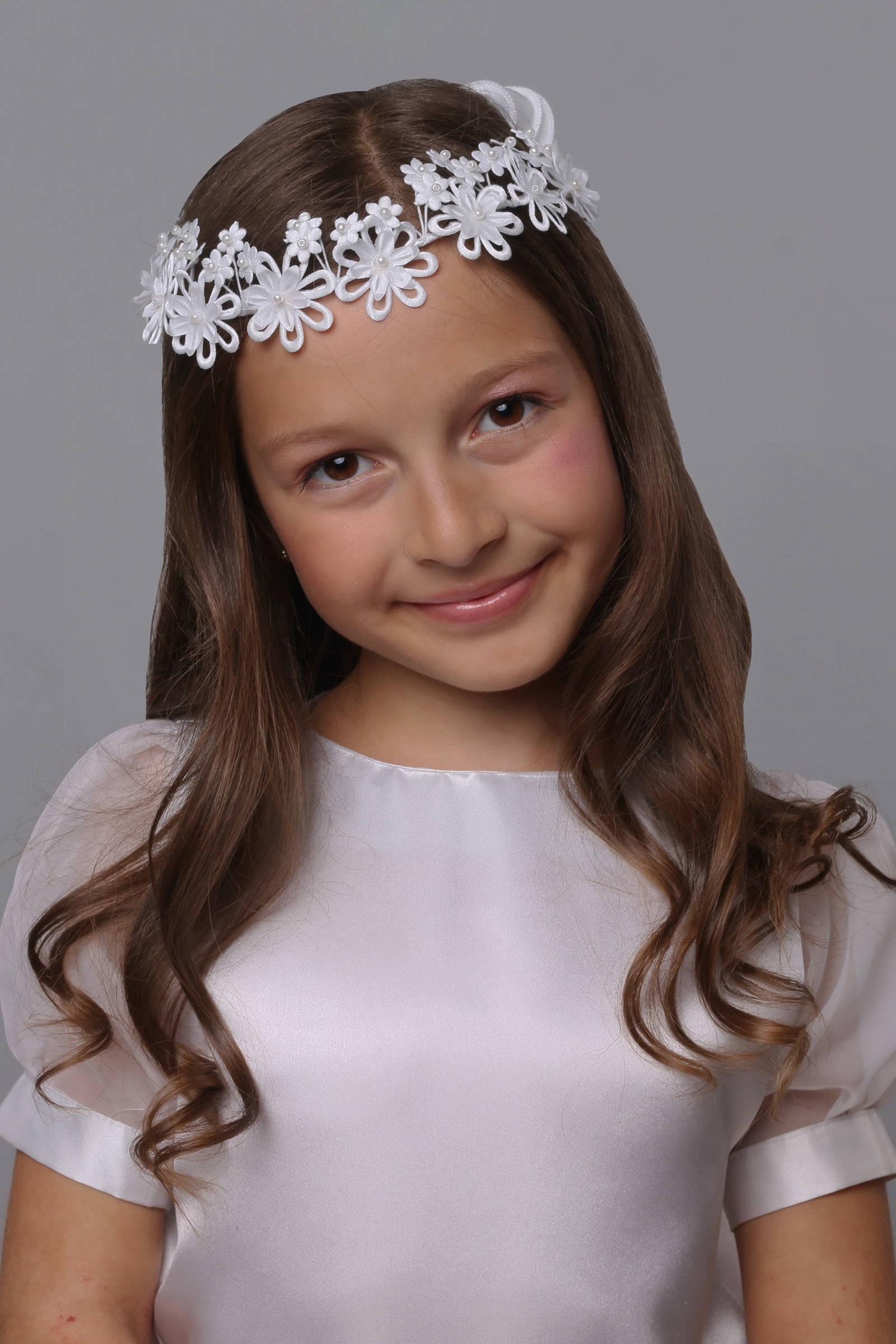 Wianek komunijny klasyczny W5 - obraz 1