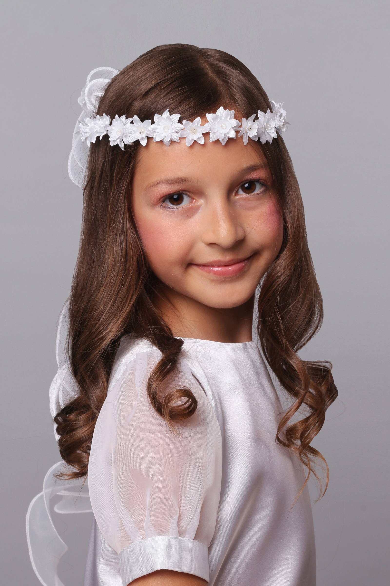 Wianek komunijny klasyczny W21 - obraz 0