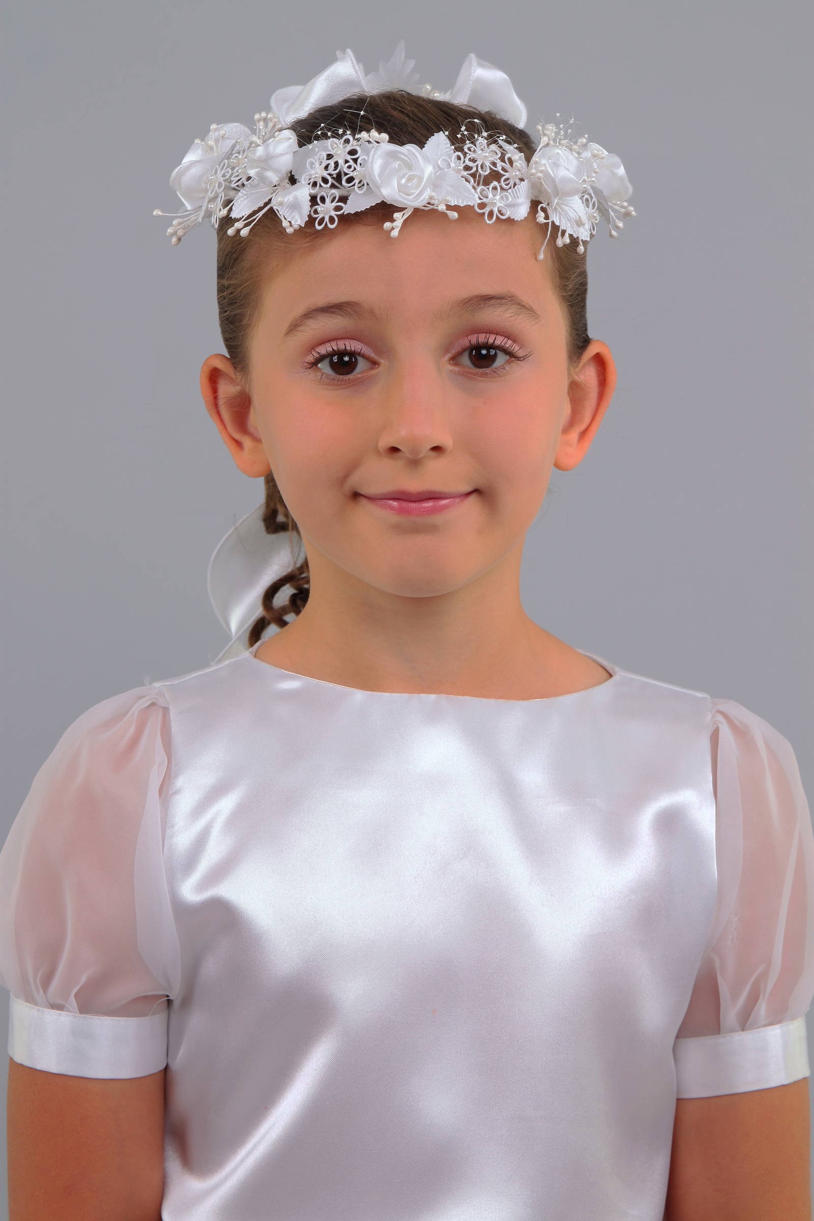 Wianek komunijny klasyczny W15 - obraz 2