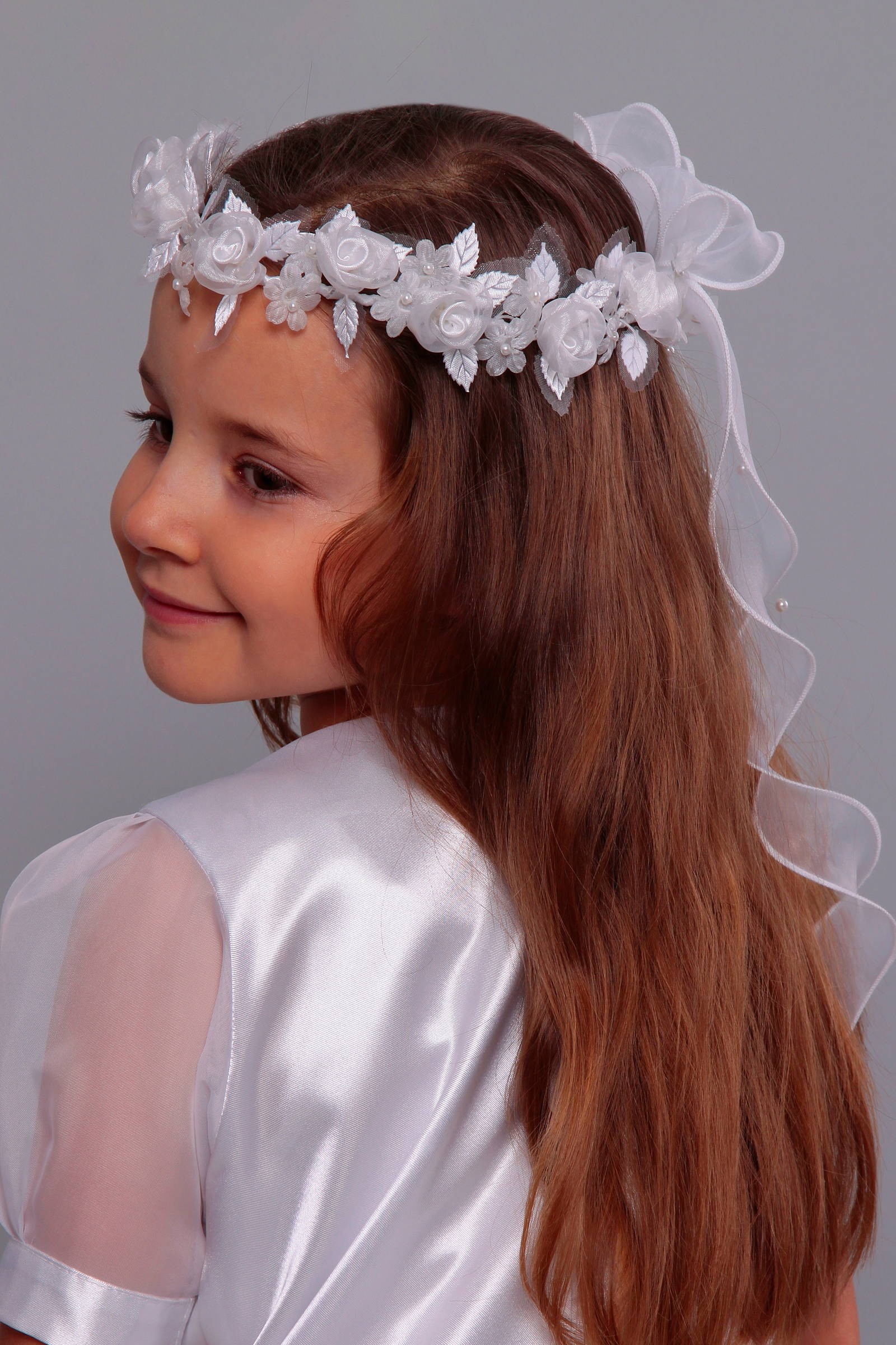 Wianek komunijny klasyczny W30 - obraz 0