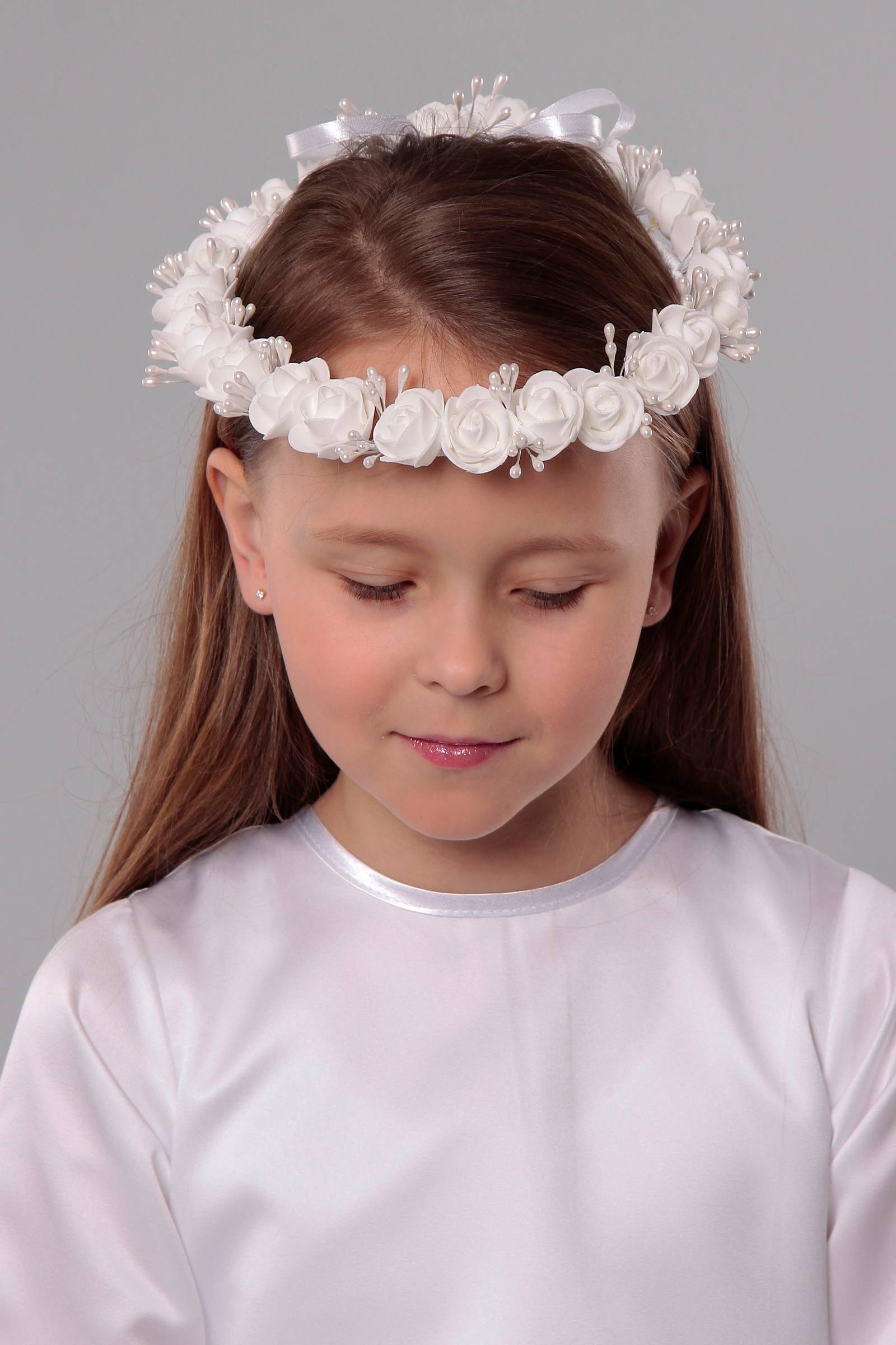 Wianek komunijny klasyczny W50 - obraz 0