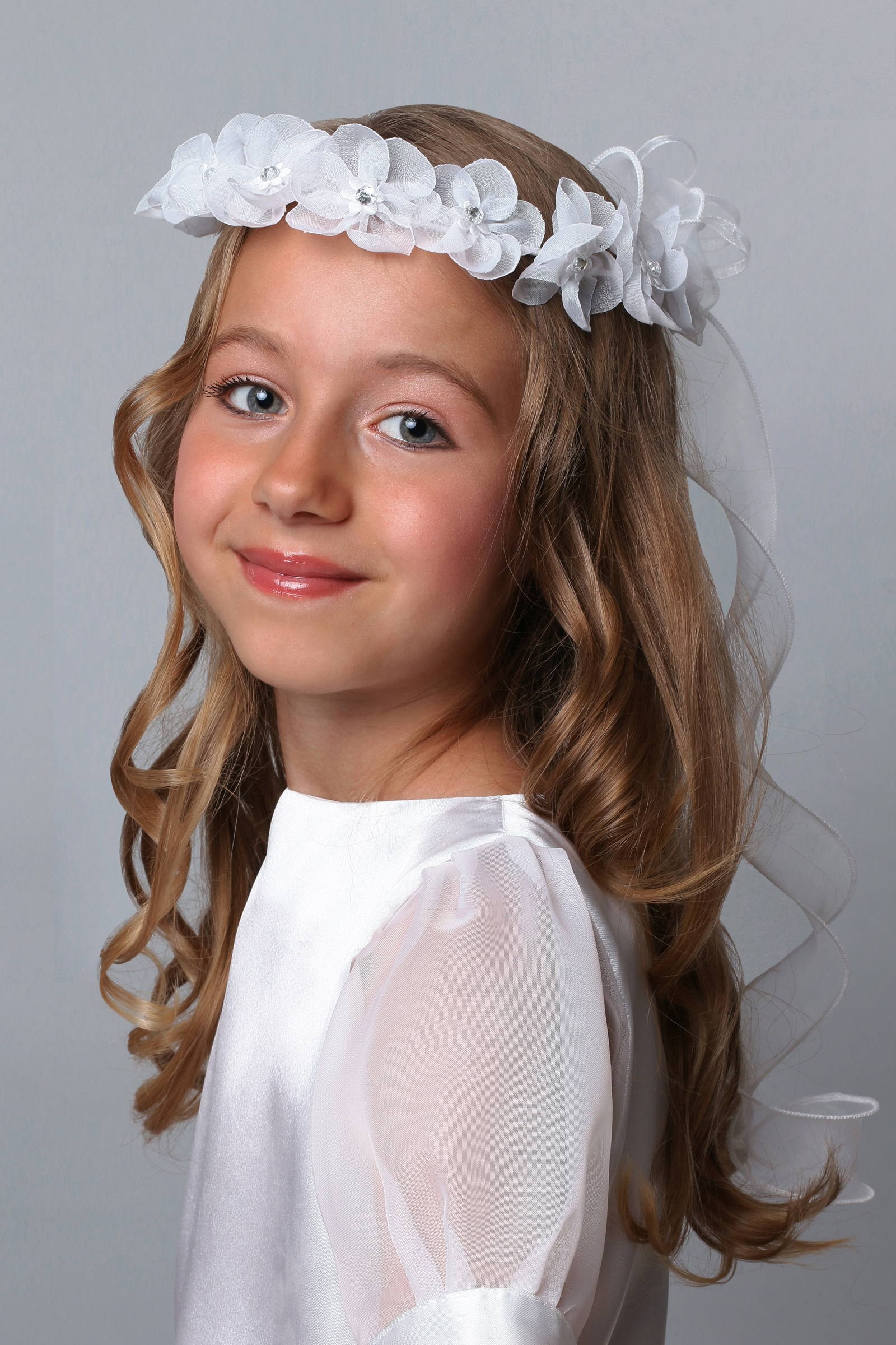 Wianek komunijny delikatny W25 - obraz 0