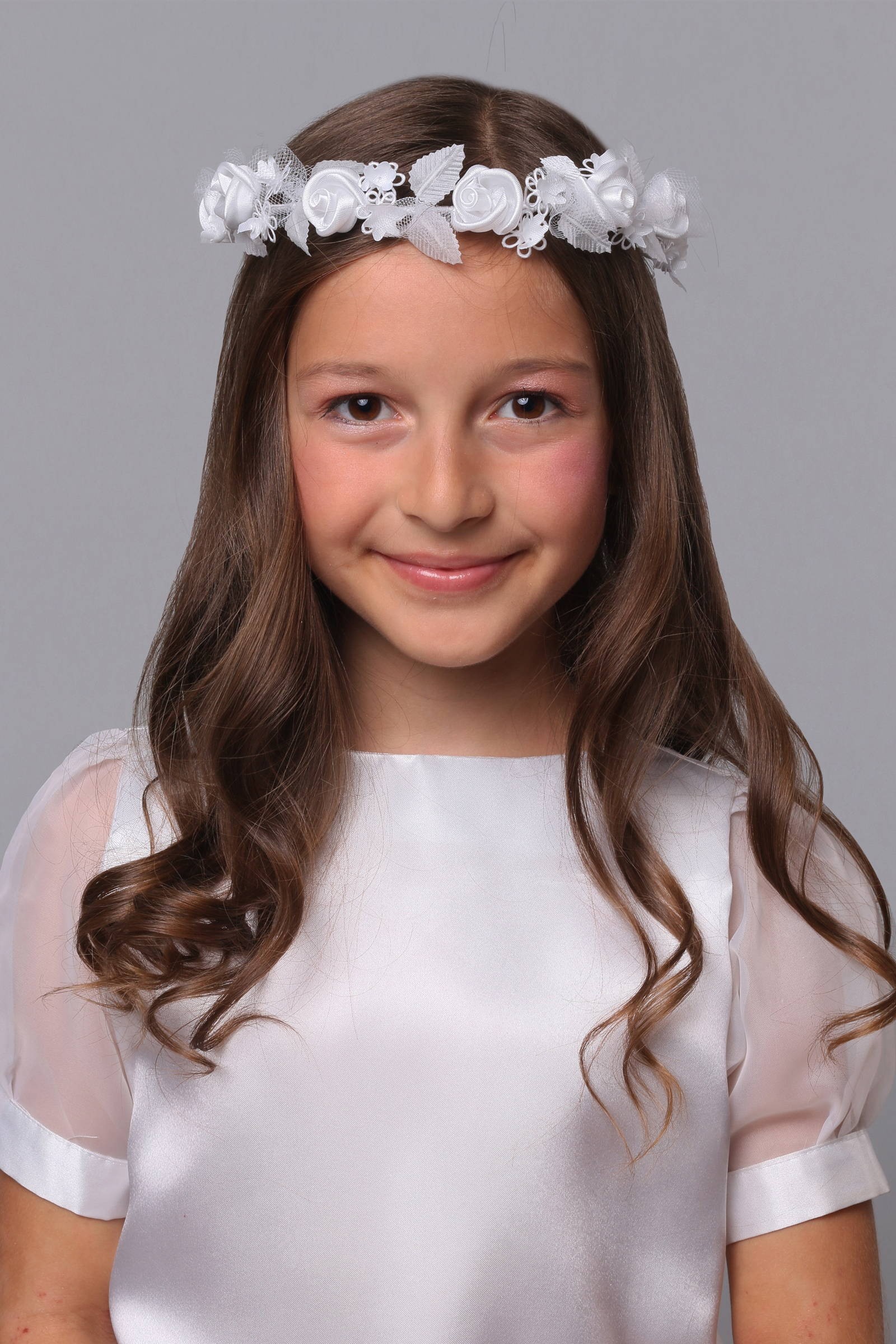 Wianek komunijny klasyczny W28 - obraz 0