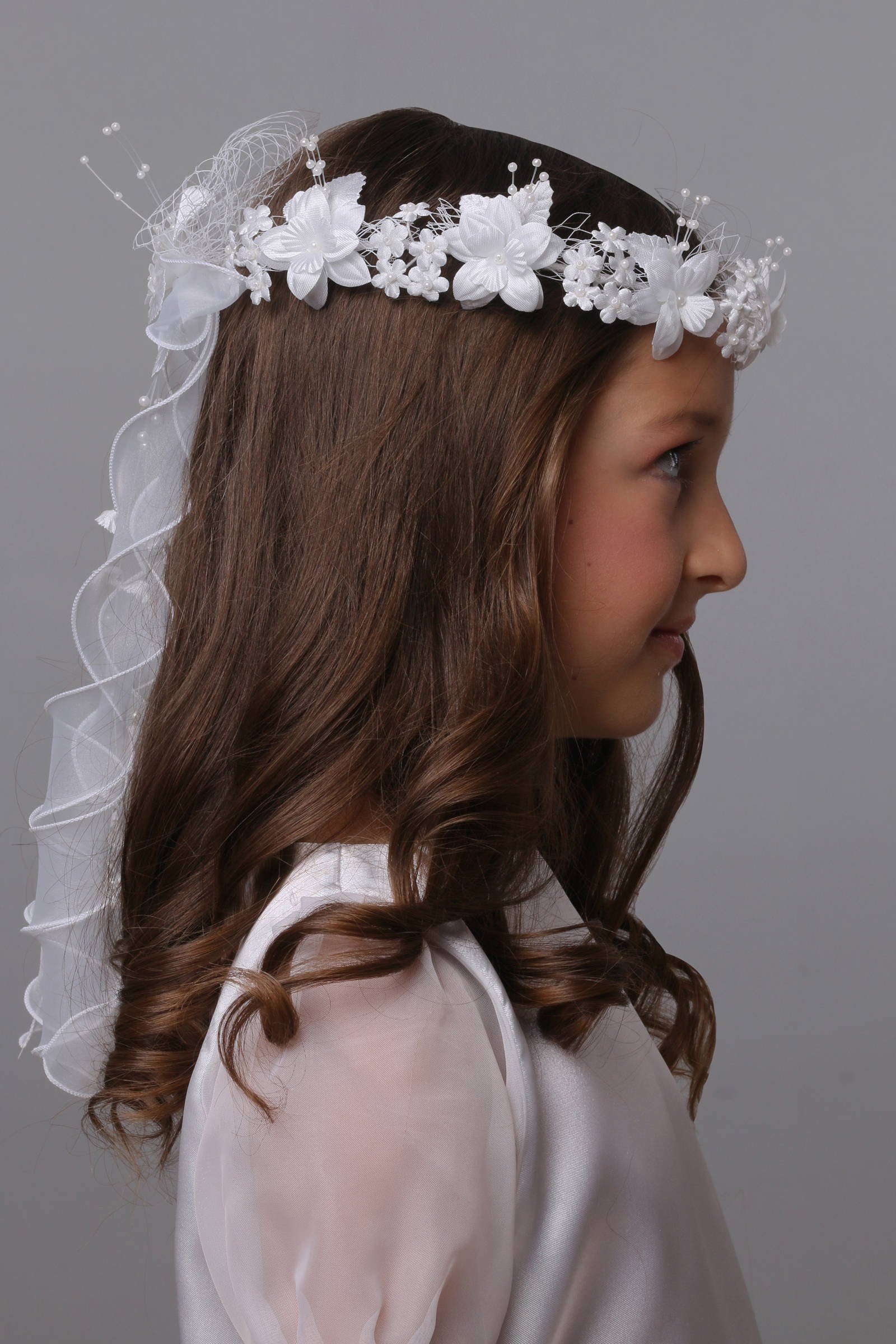 Wianek komunijny klasyczny W17 - obraz 1