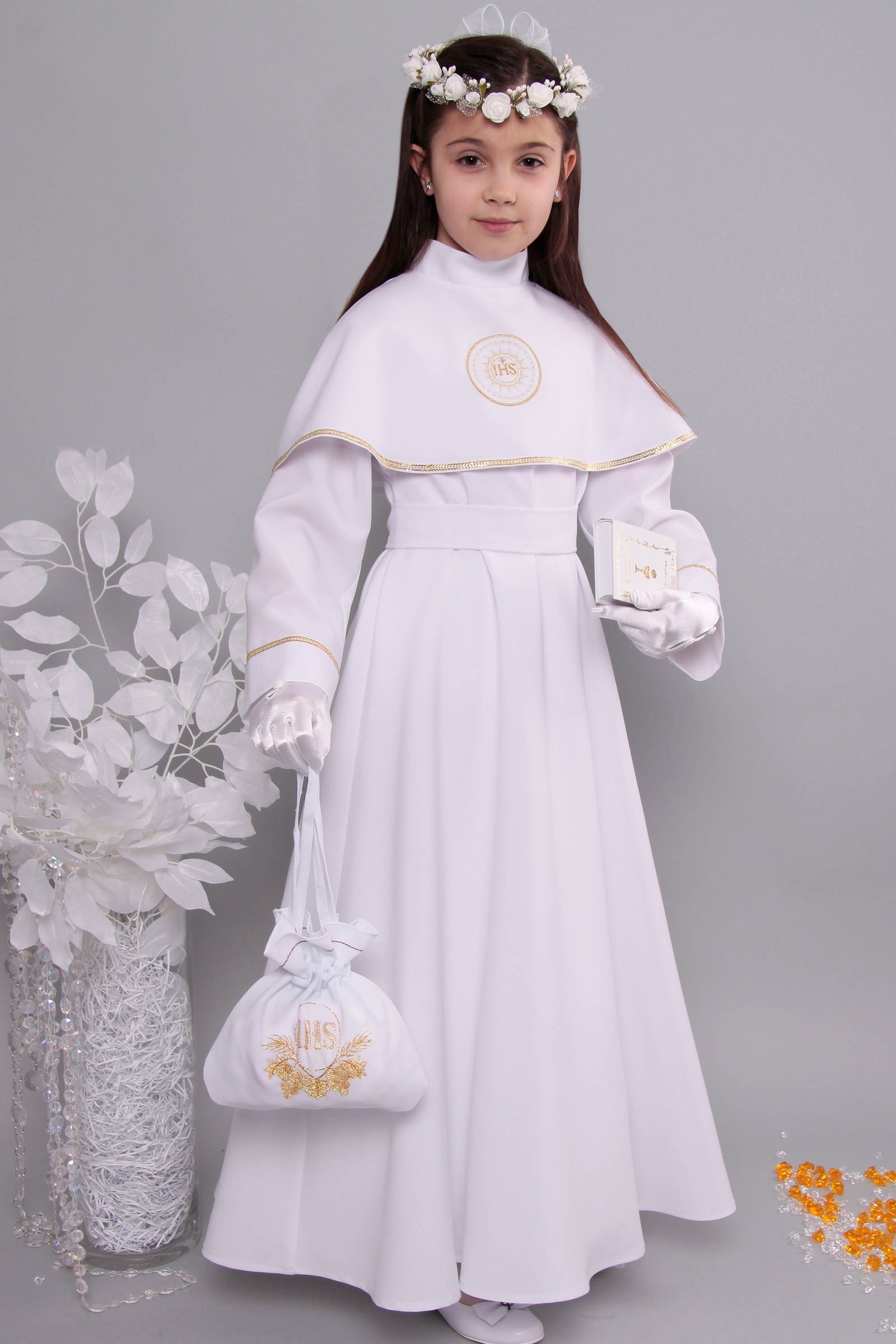 Alba komunijna 1/RS - sukieneczkowa - obraz 3