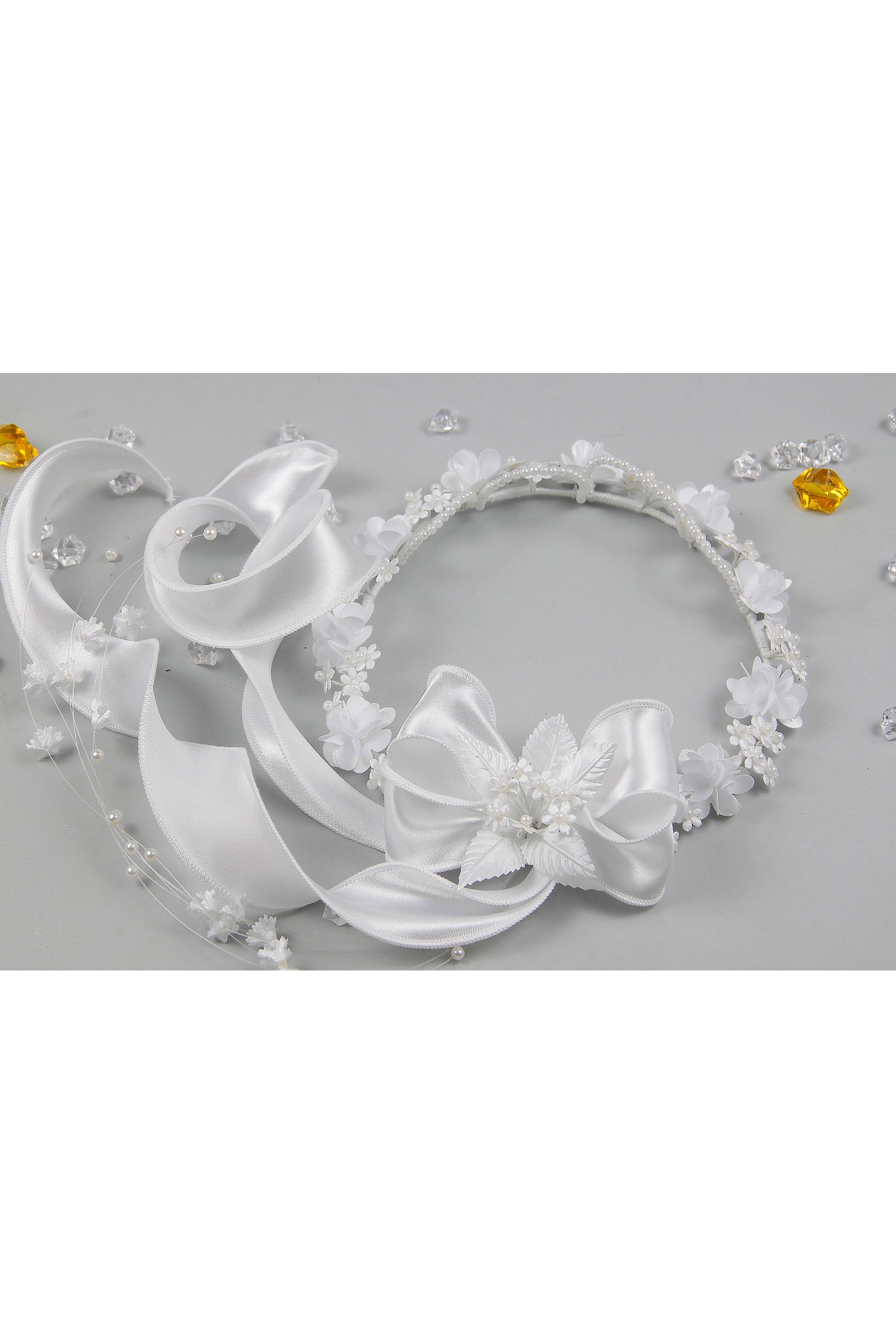 Wianek komunijny klasyczny W8 - obraz 3