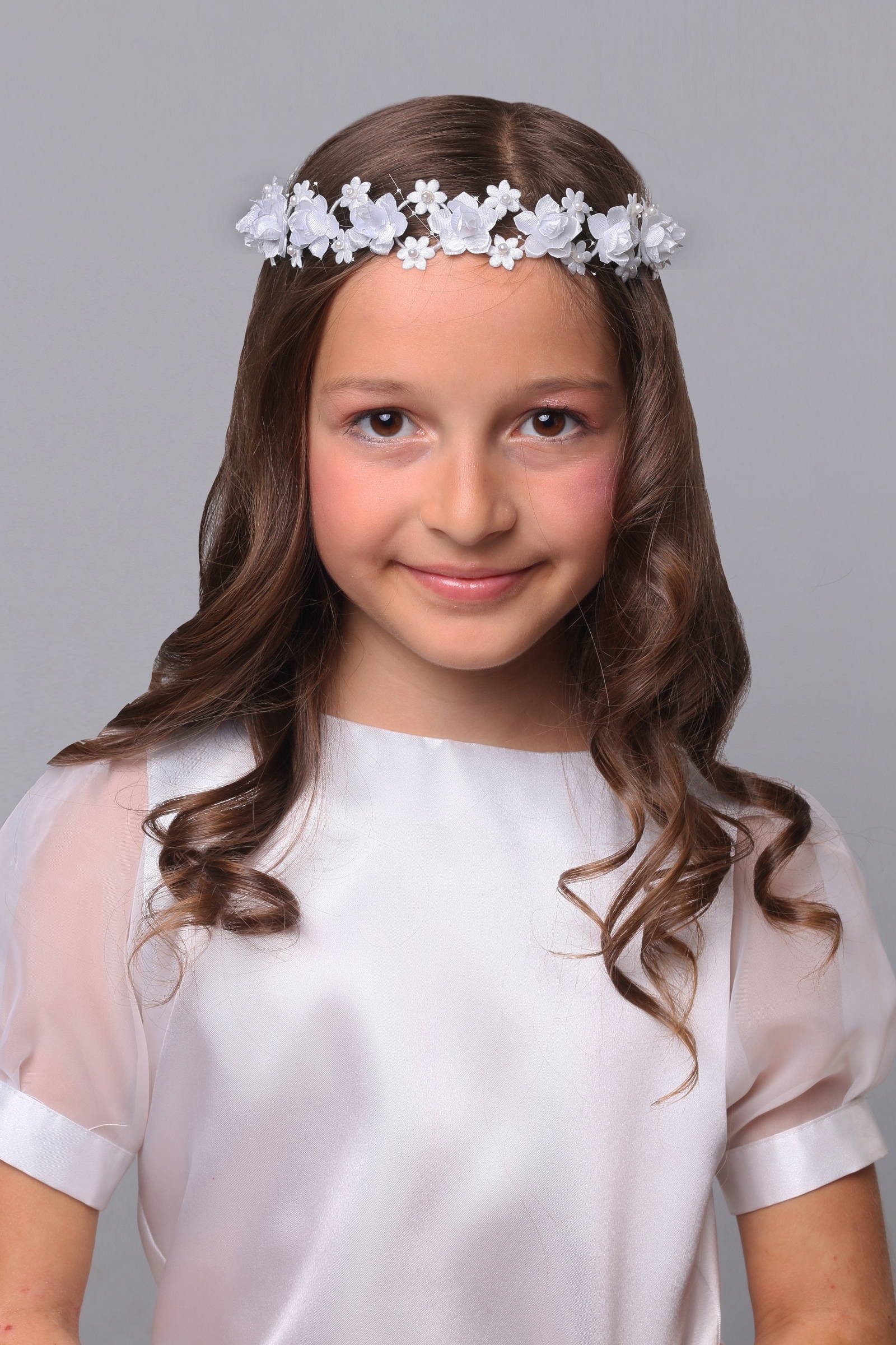 Wianek komunijny klasyczny W27 - obraz 0