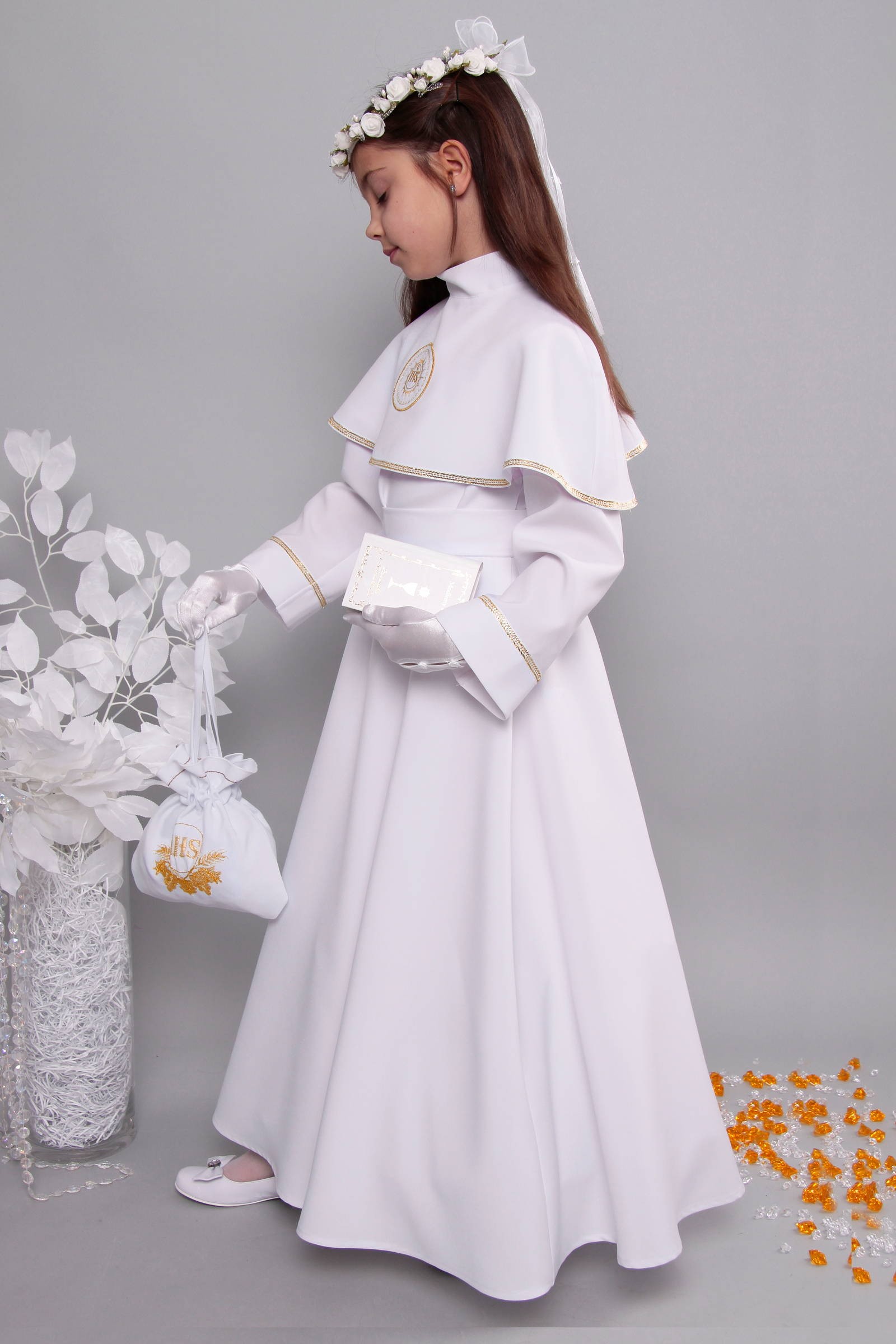 Alba komunijna 1/RS - sukieneczkowa - obraz 4