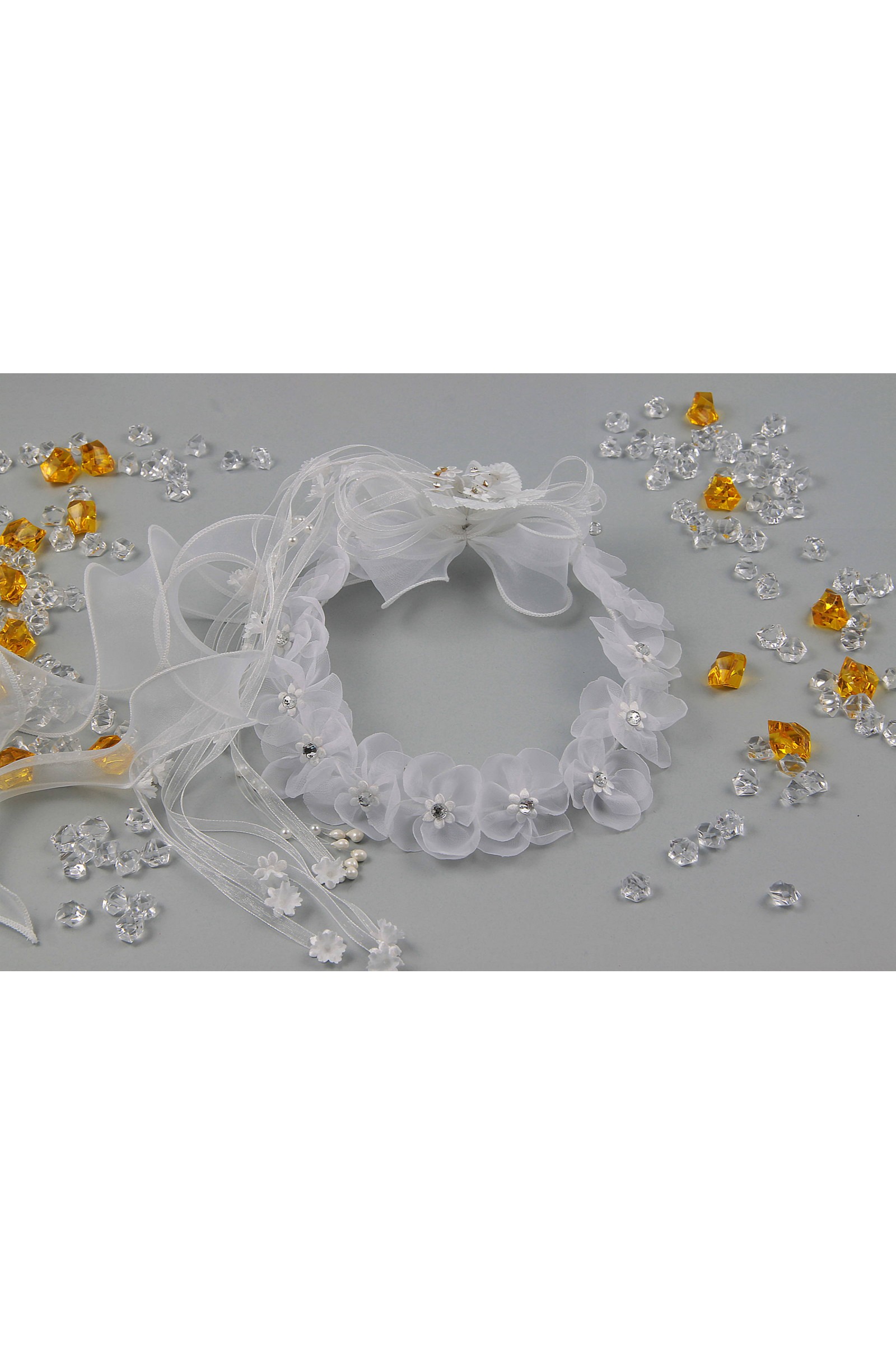 Wianek komunijny delikatny W25 - obraz 1