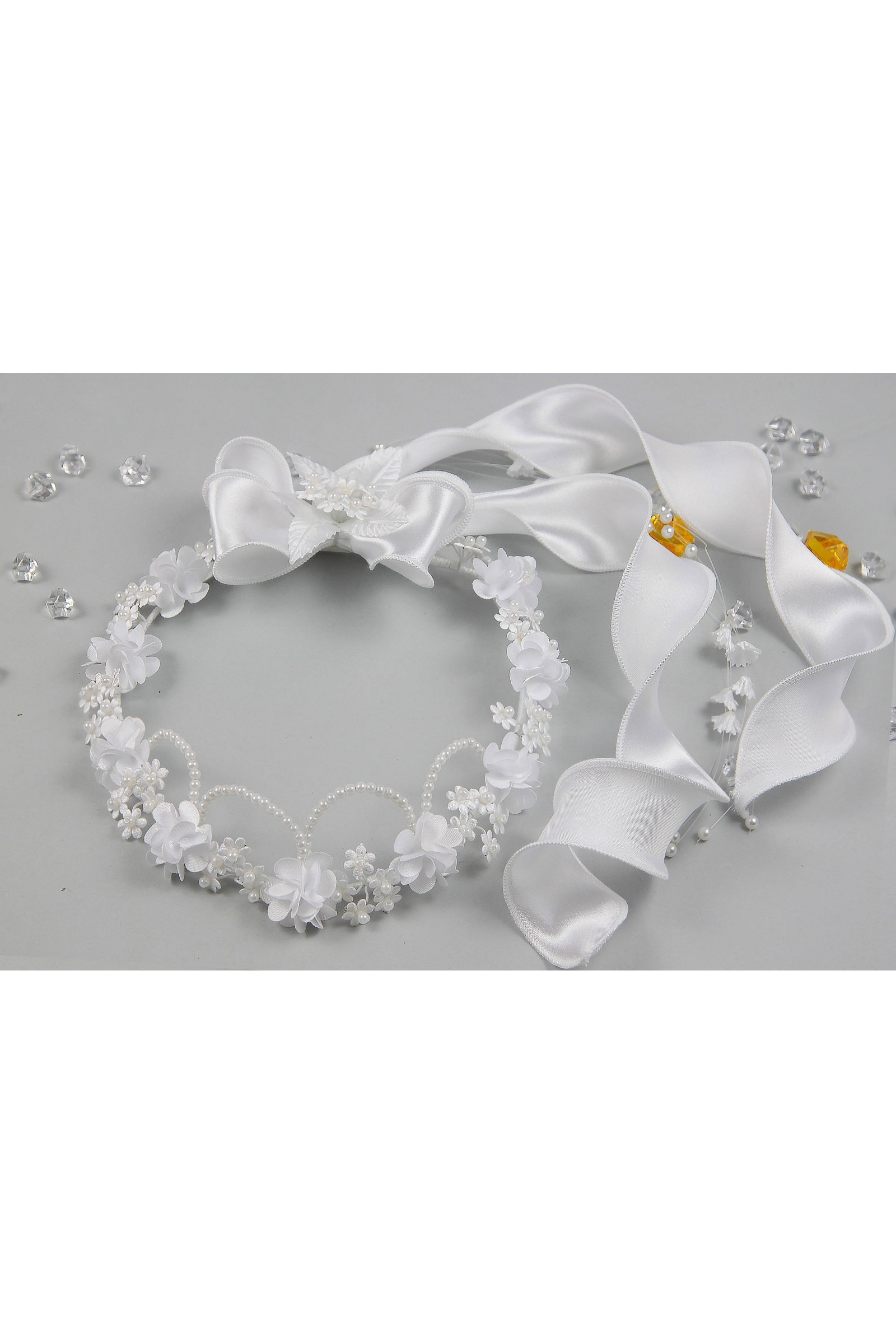 Wianek komunijny klasyczny W8 - obraz 4