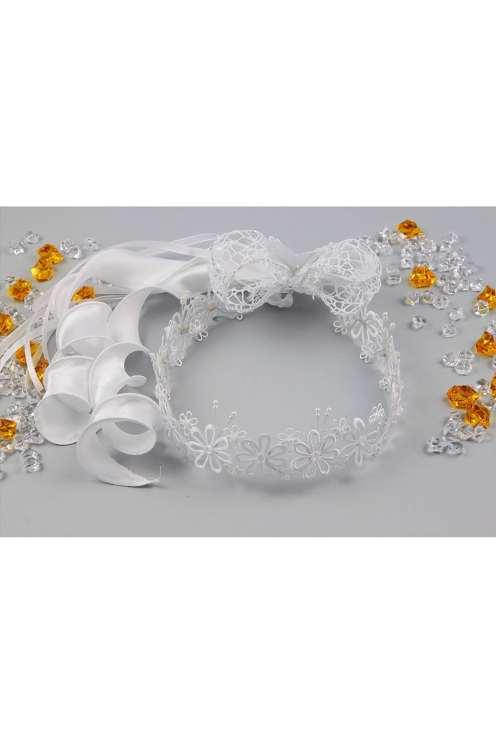 Wianek komunijny klasyczny W38 - obraz 2