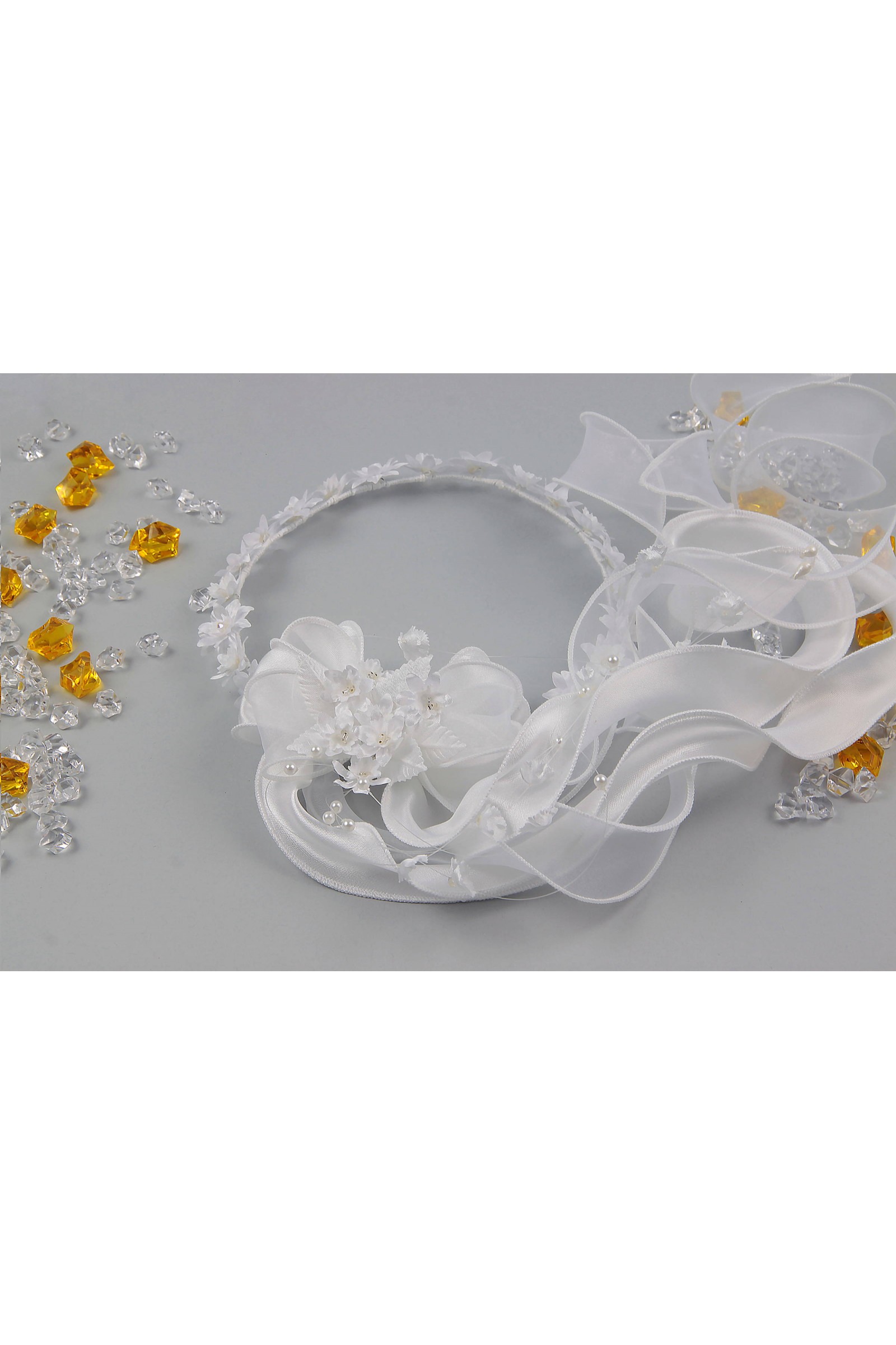 Wianek komunijny klasyczny W21 - obraz 5