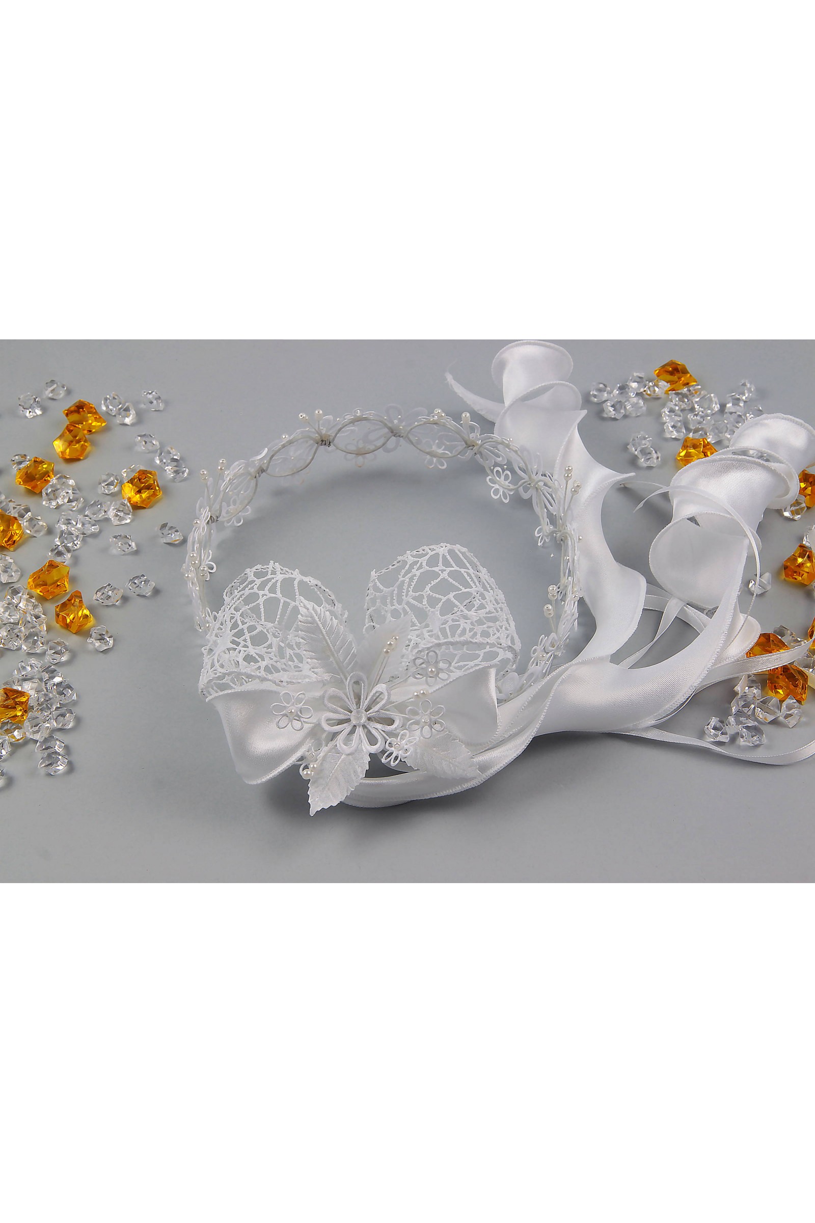 Wianek komunijny klasyczny W38 - obraz 3