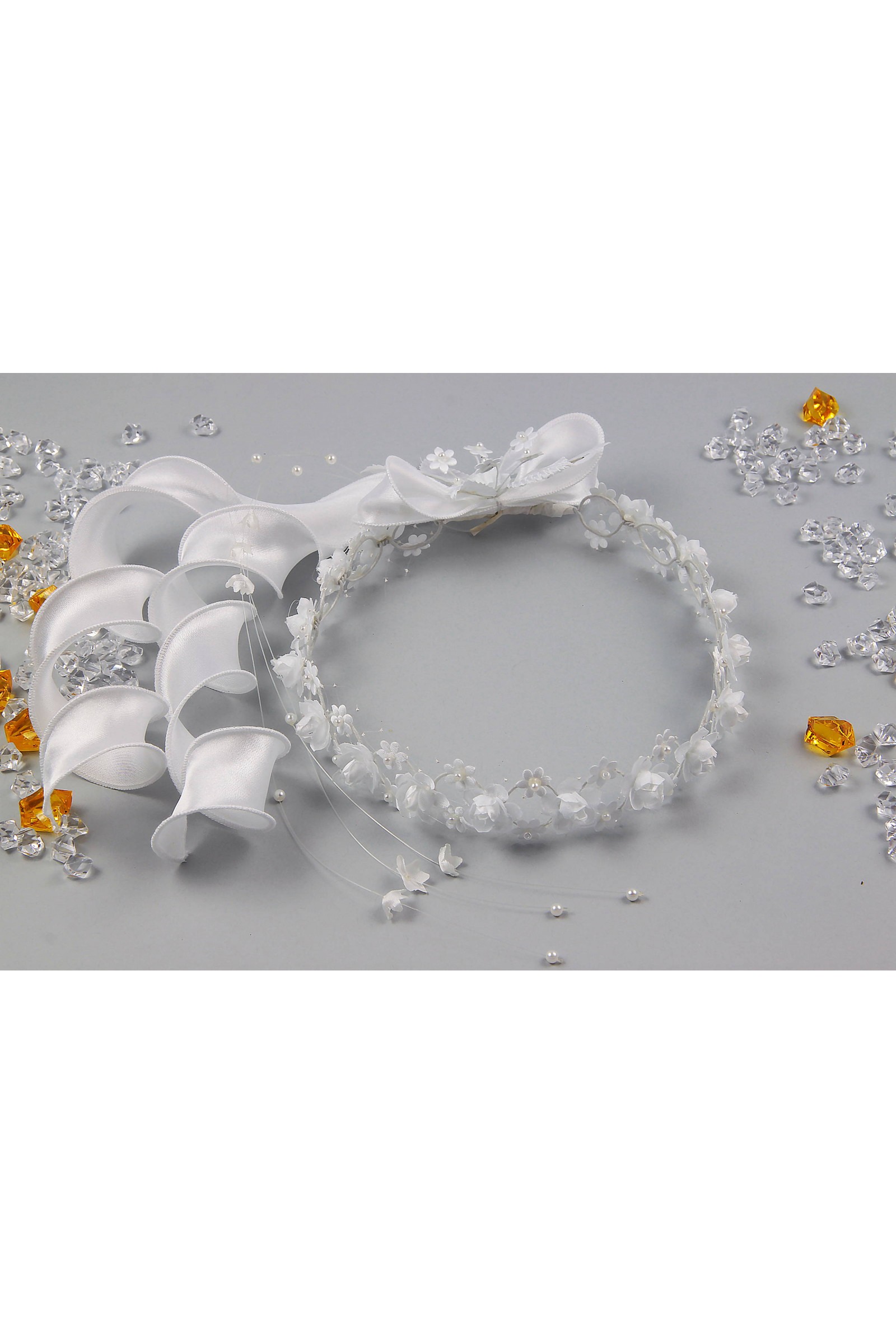 Wianek komunijny klasyczny W27 - obraz 10