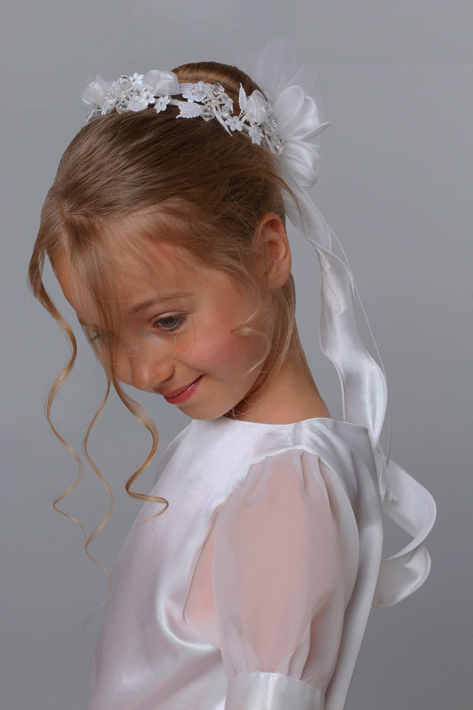 Wianek komunijny na koczek WK5 - obraz 0