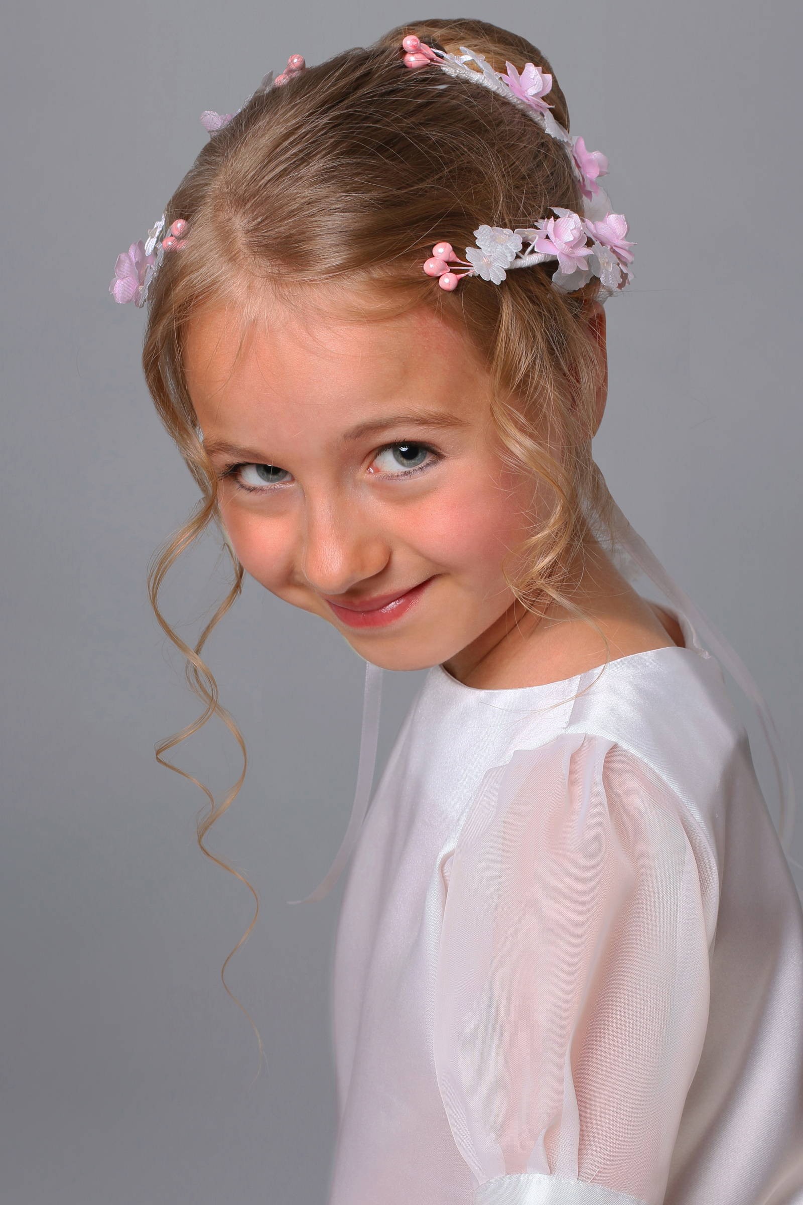 Wianek komunijny na koczek WK6 - obraz 0