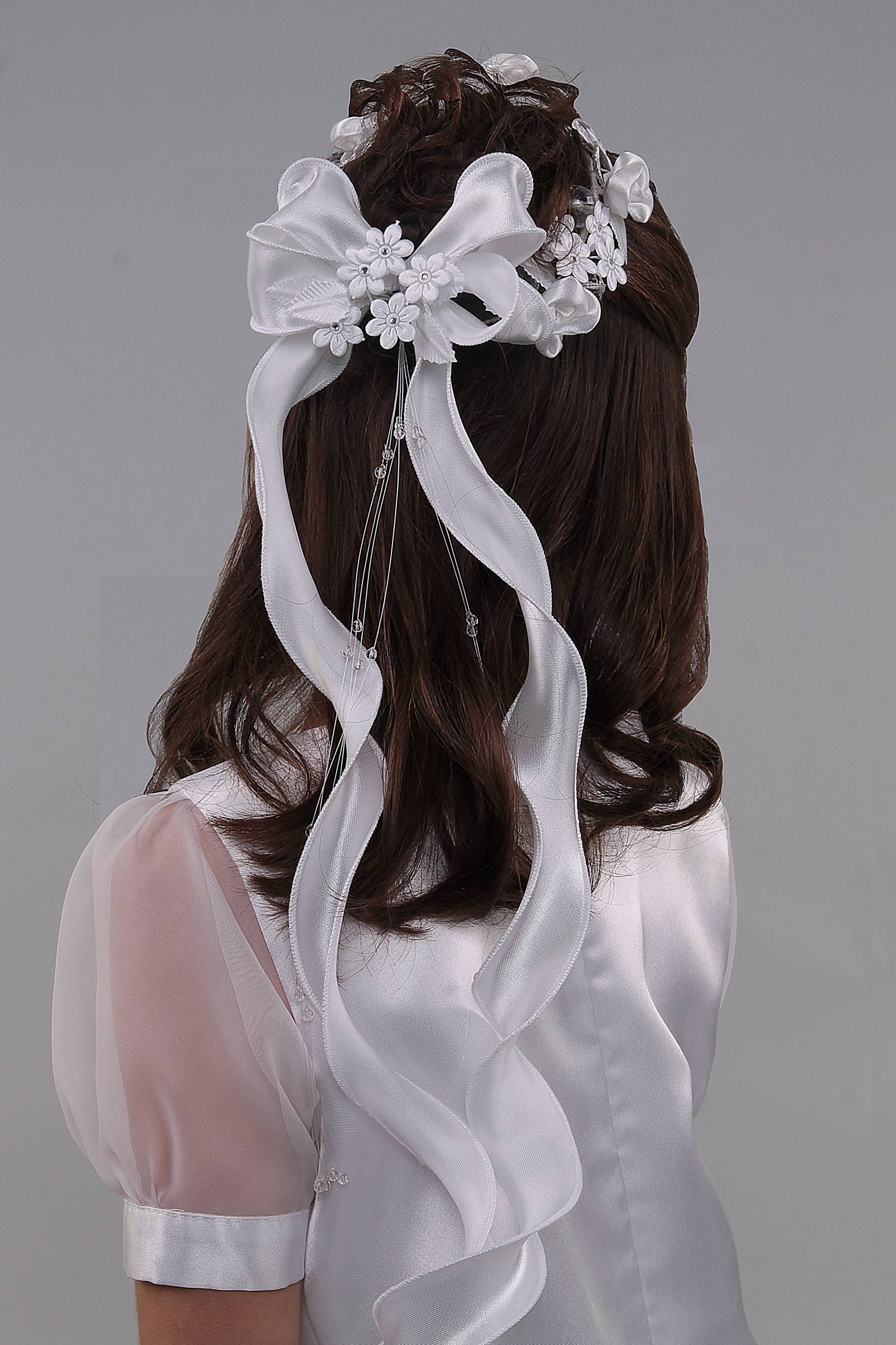 Wianek komunijny na koczek WK7 - obraz 1