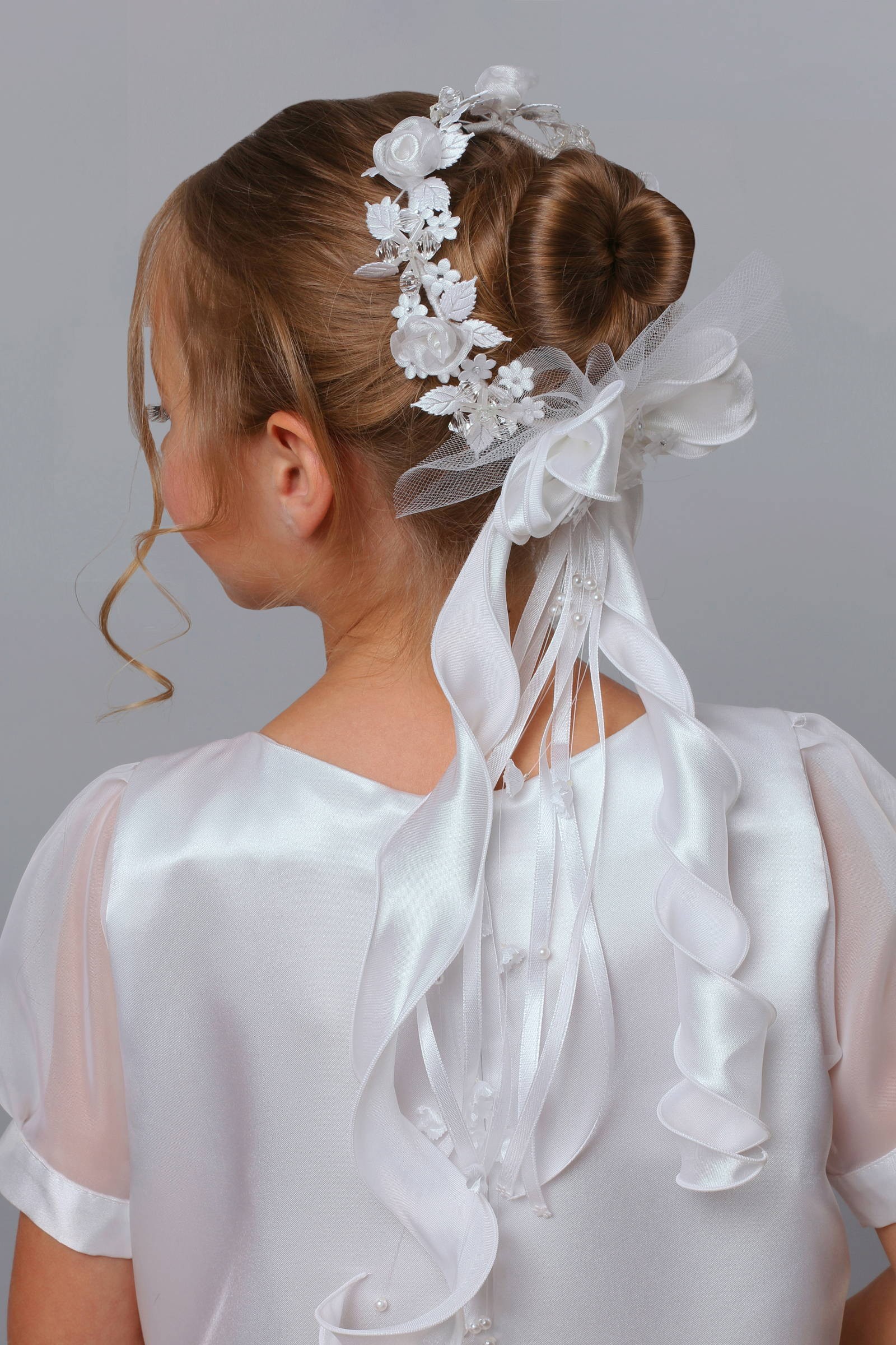 Wianek komunijny na koczek WK5 - obraz 1