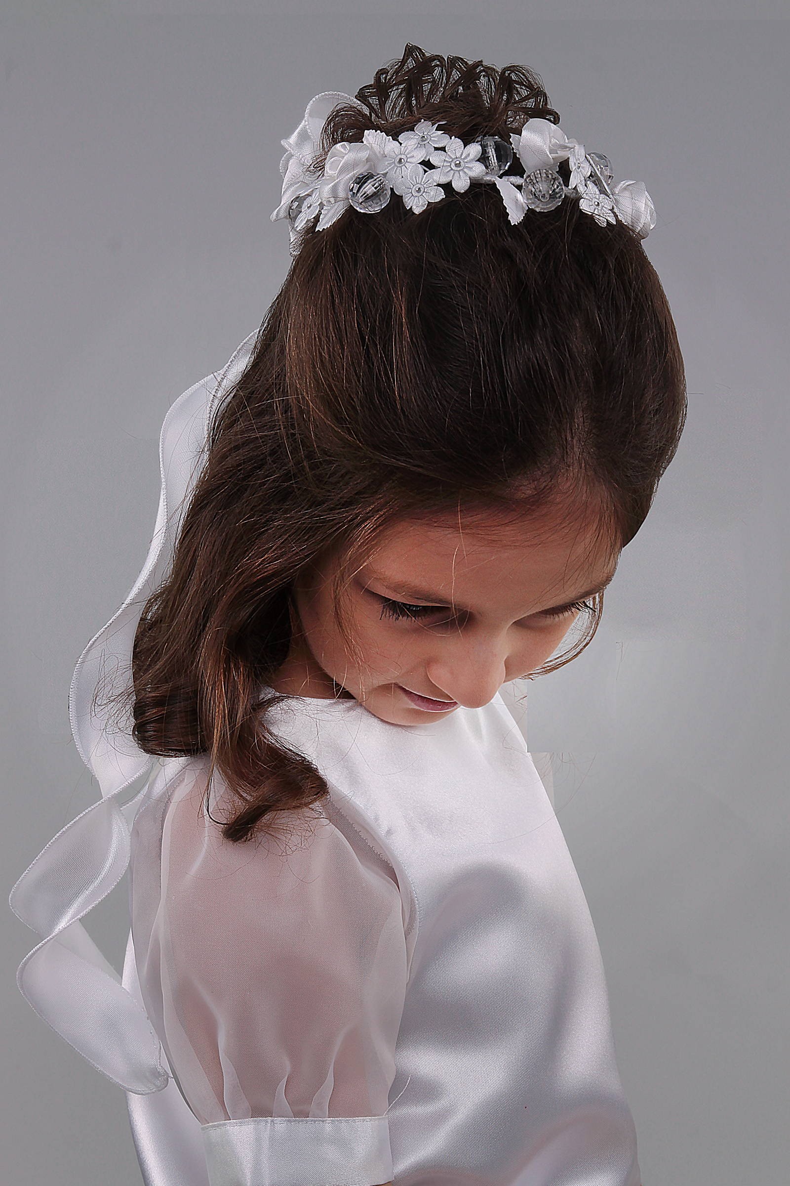 Wianek komunijny na koczek WK7 - obraz 3