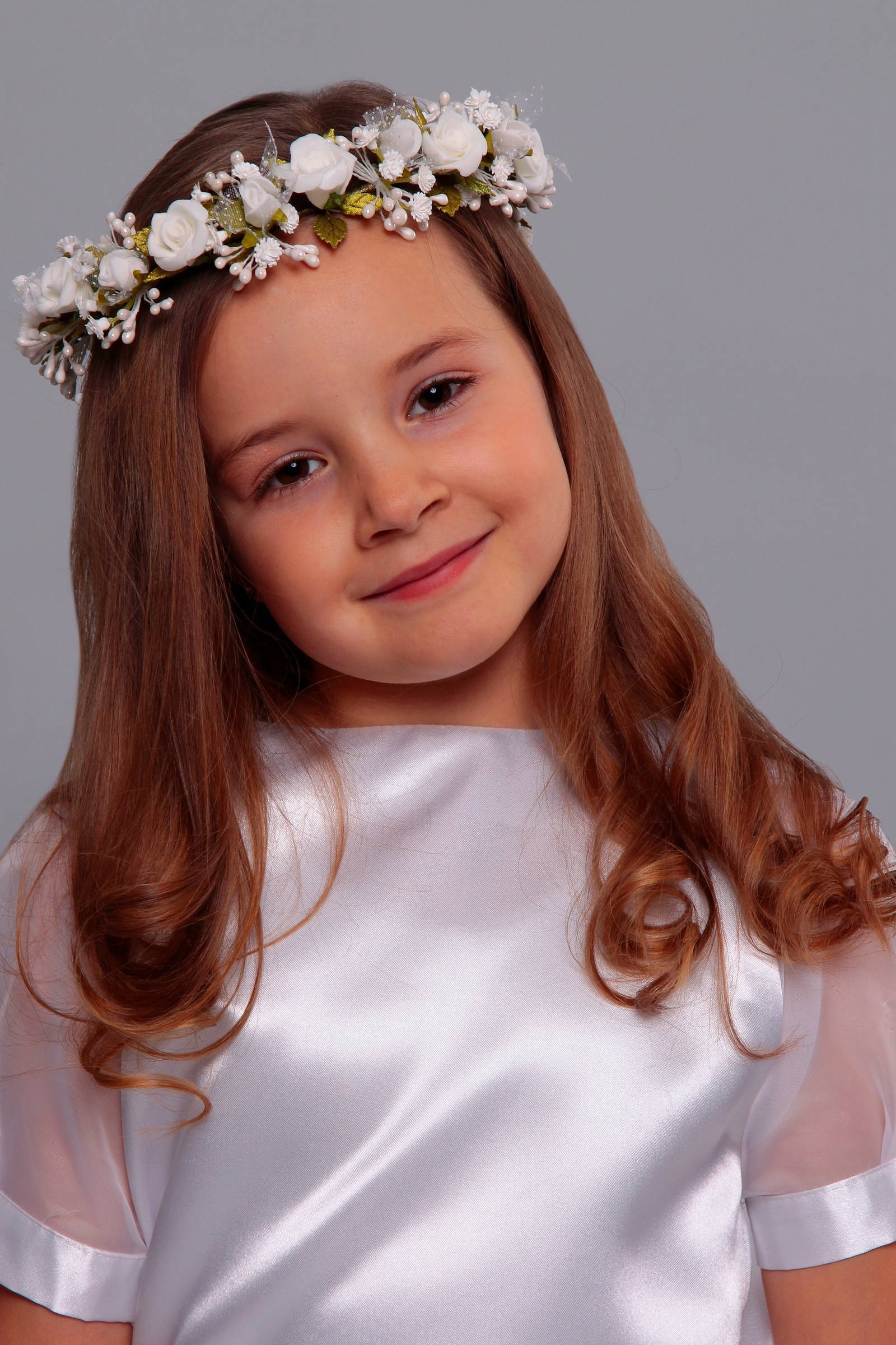 Wianek komunijny jak żywy WŻ4 - obraz 1