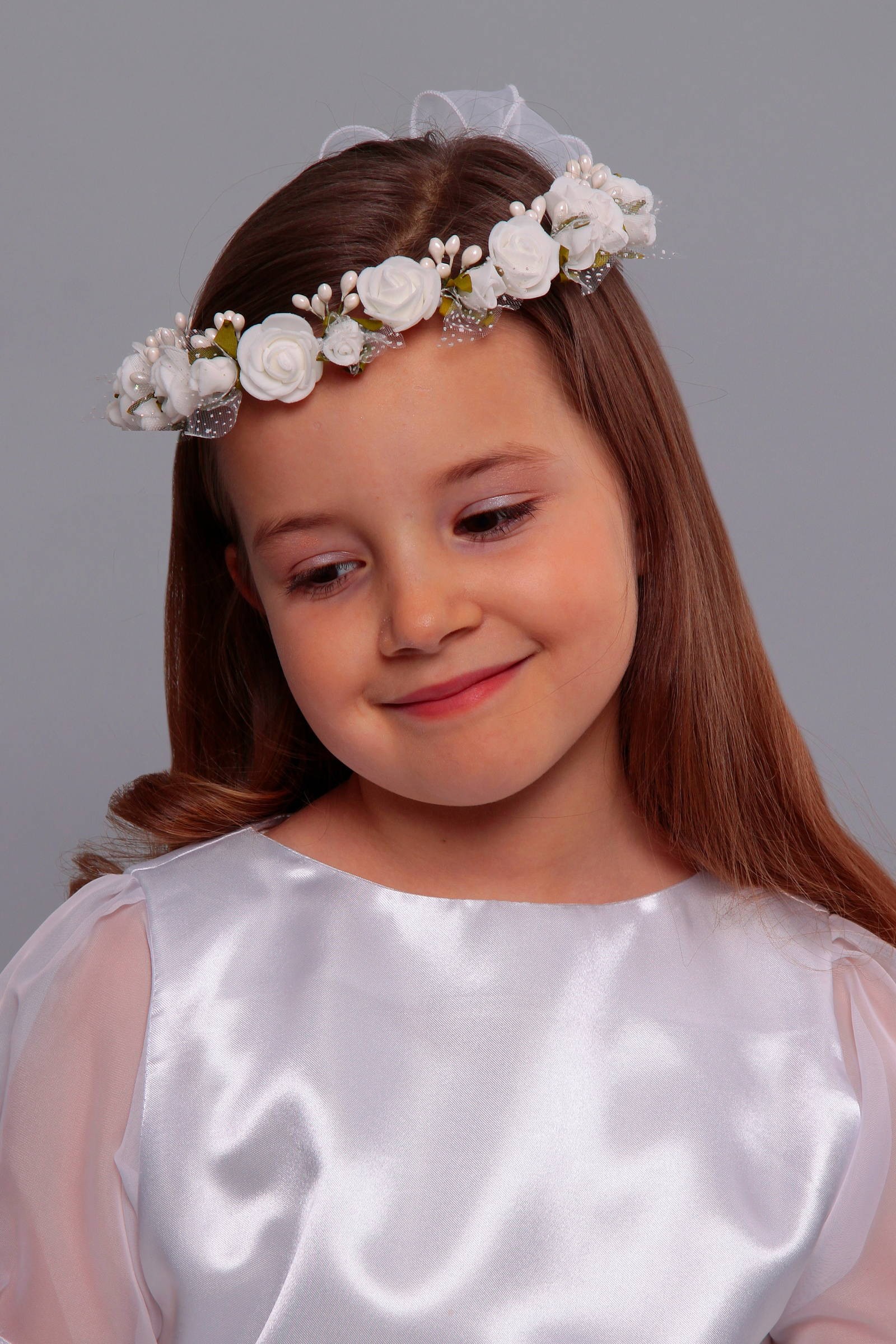 Wianek komunijny jak żywy WŻ5 - obraz 1