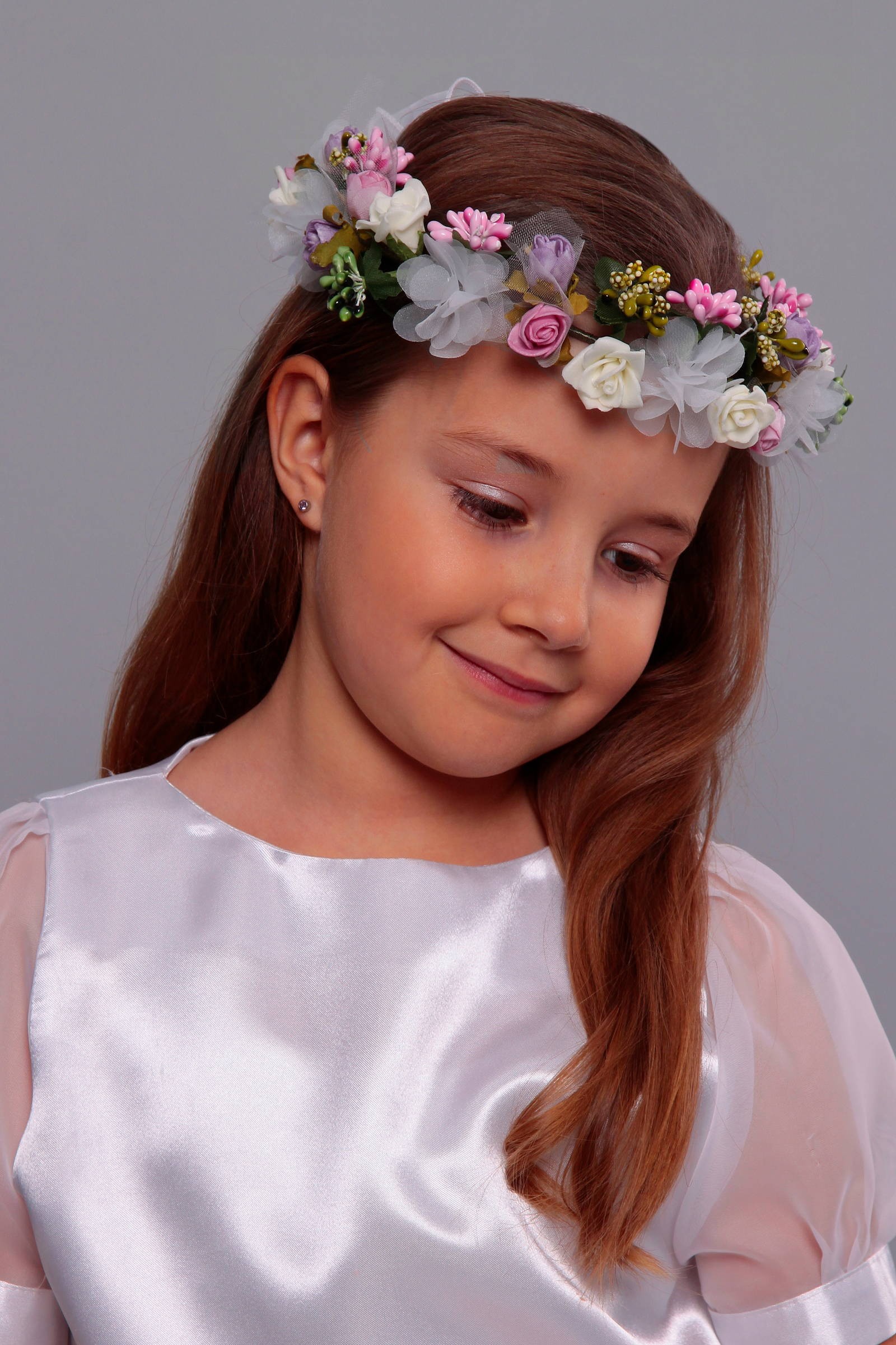 Wianek komunijny jak żywy WŻ8 - obraz 2