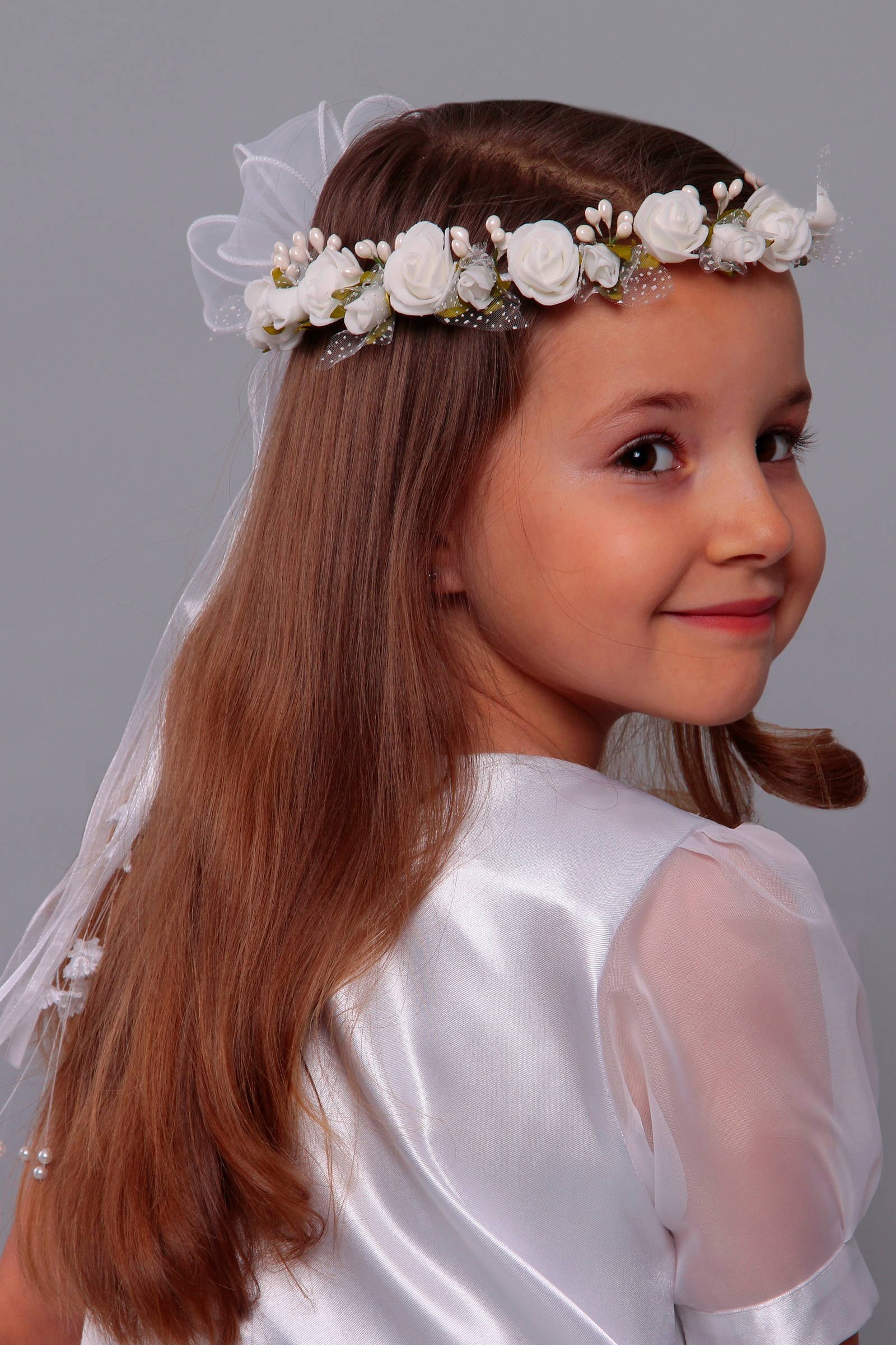 Wianek komunijny jak żywy WŻ5 - obraz 0