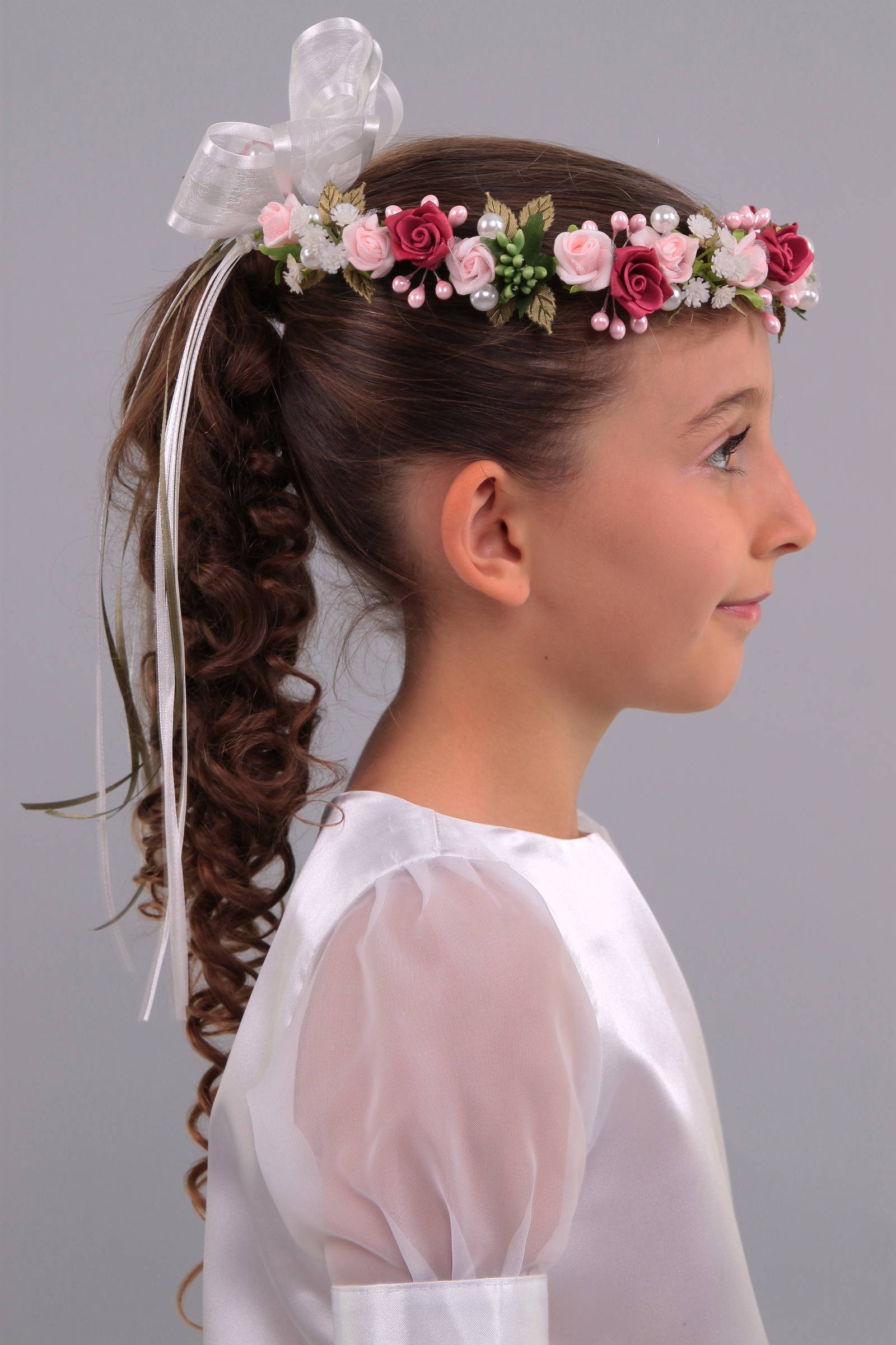 Wianek komunijny jak żywy WŻ15 - obraz 1