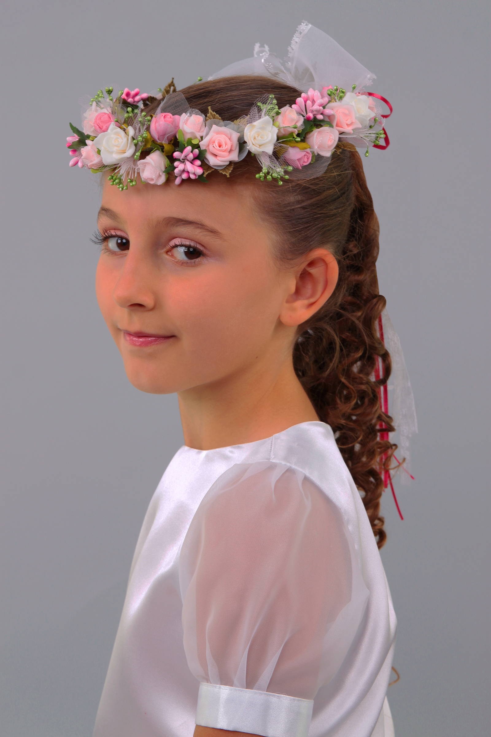 Wianek komunijny jak żywy WŻ9 - obraz 1