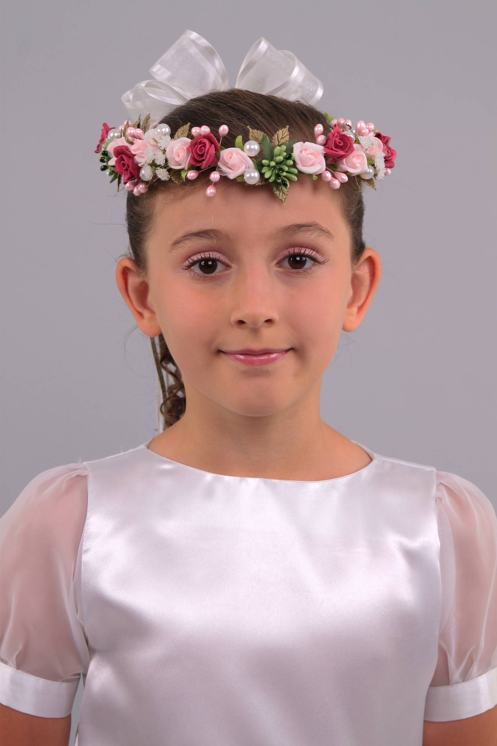 Wianek komunijny jak żywy WŻ15 - obraz 2