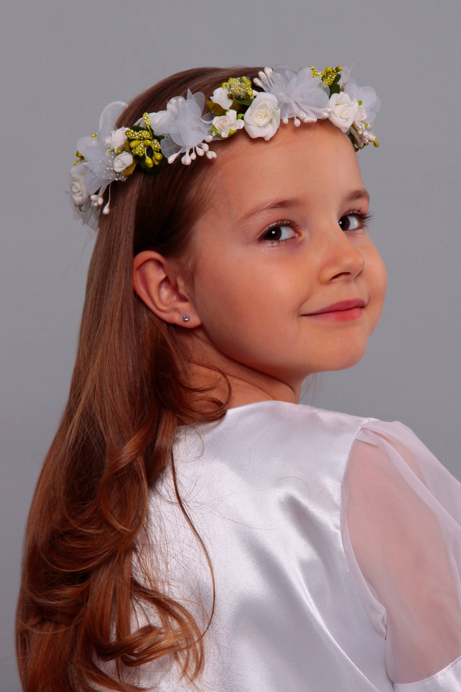 Wianek komunijny jak żywy WŻ18 - obraz 0