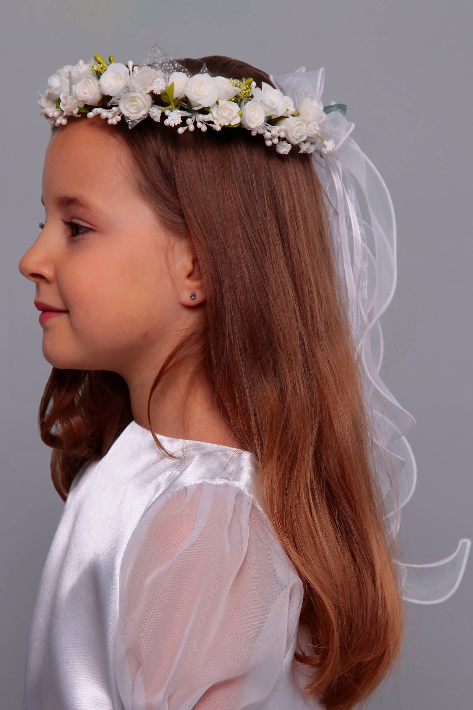 Wianek komunijny jak żywy WŻ17 - obraz 1