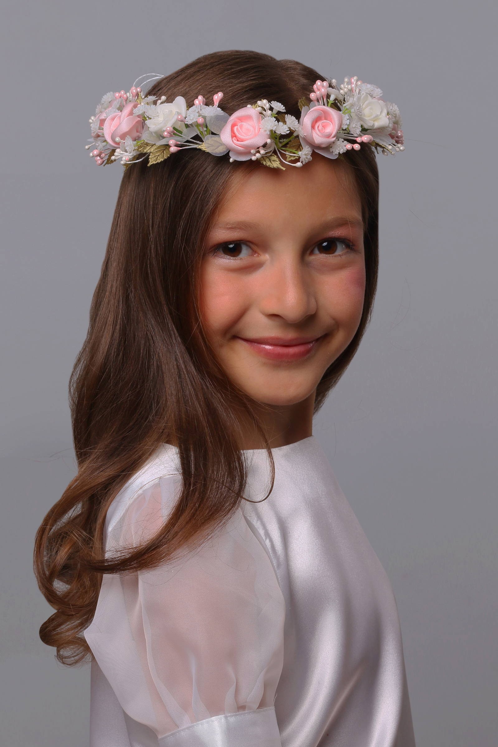 Wianek komunijny jak żywy WŻ10 - obraz 1