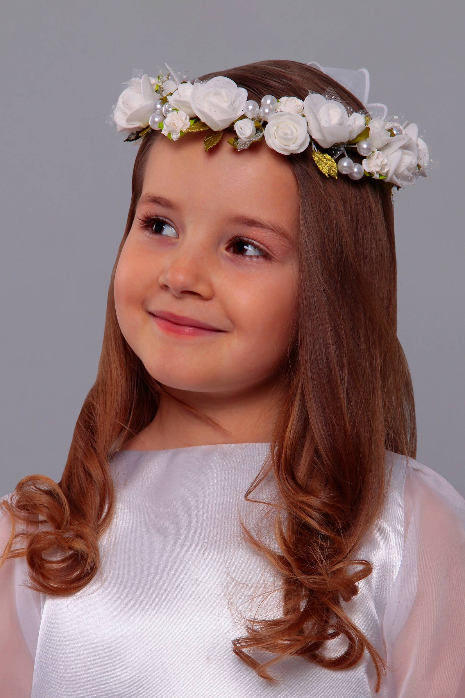 Wianek komunijny jak żywy WŻ16 - obraz 0