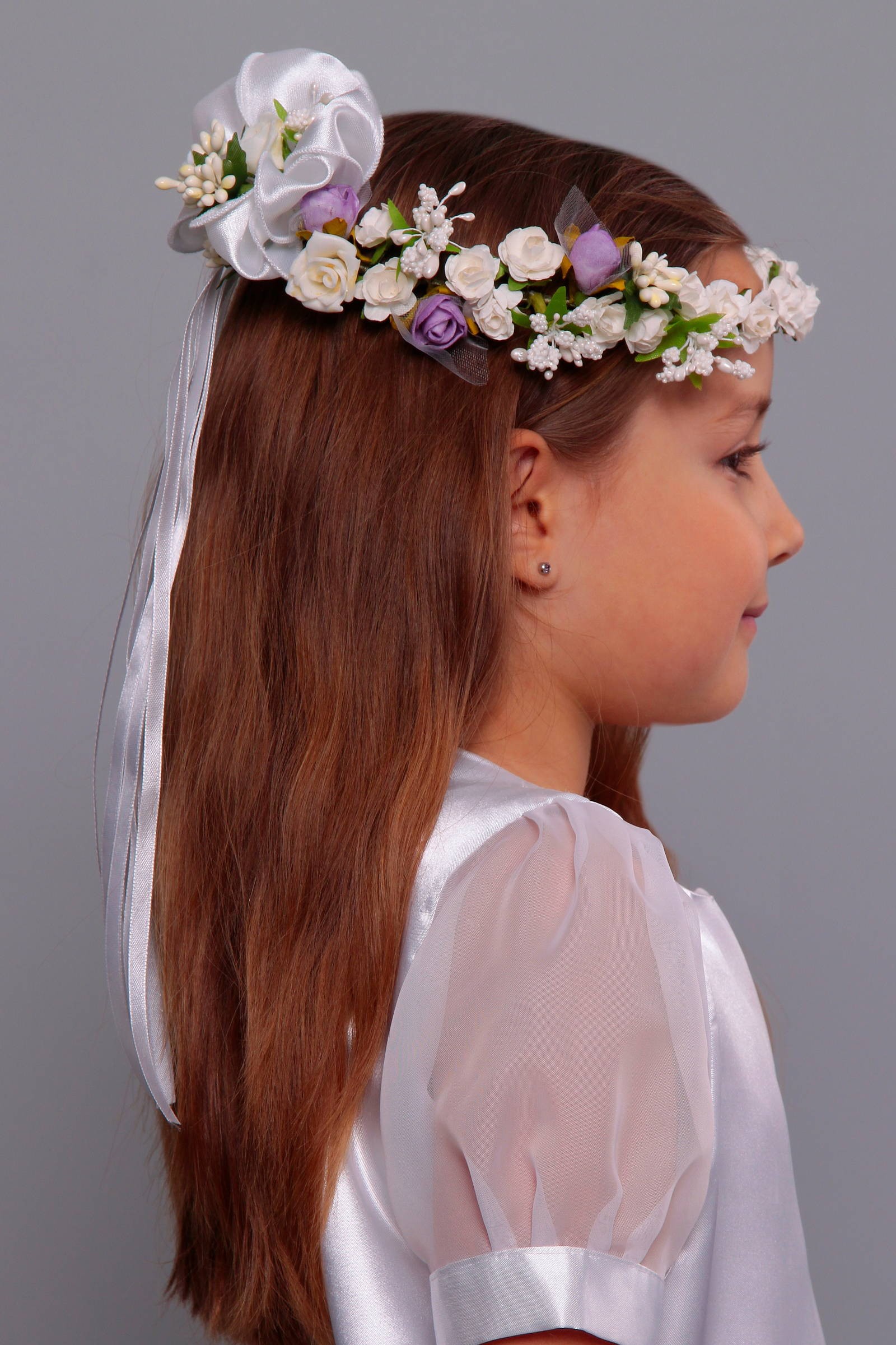 Wianek komunijny jak żywy WŻ7 - obraz 3