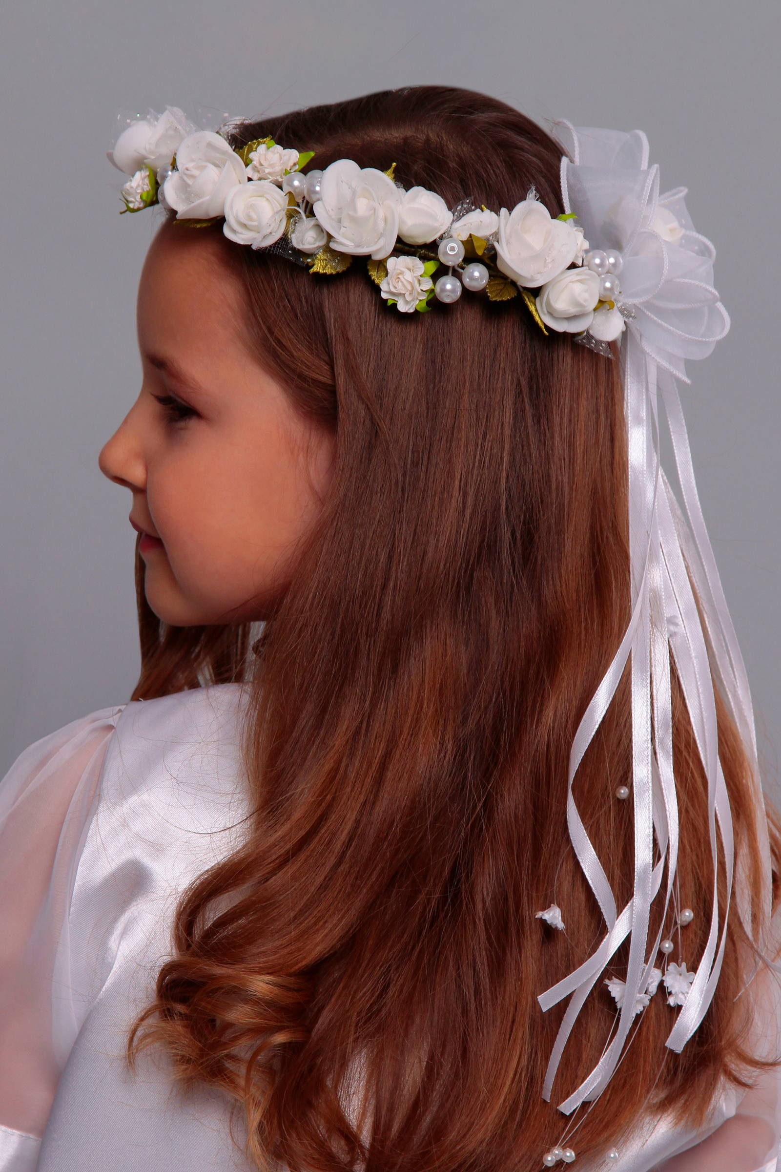 Wianek komunijny jak żywy WŻ16 - obraz 1