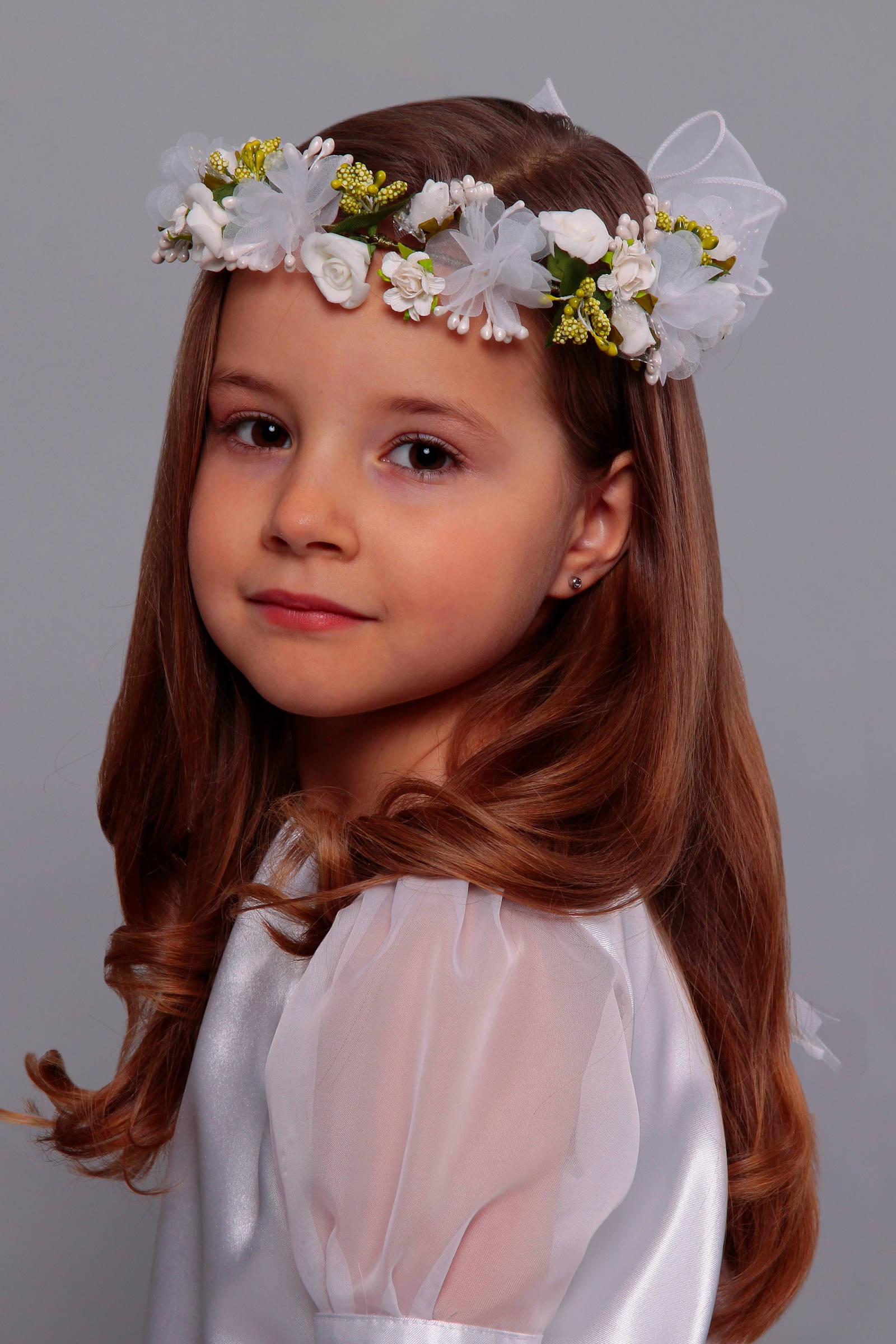 Wianek komunijny jak żywy WŻ18 - obraz 3