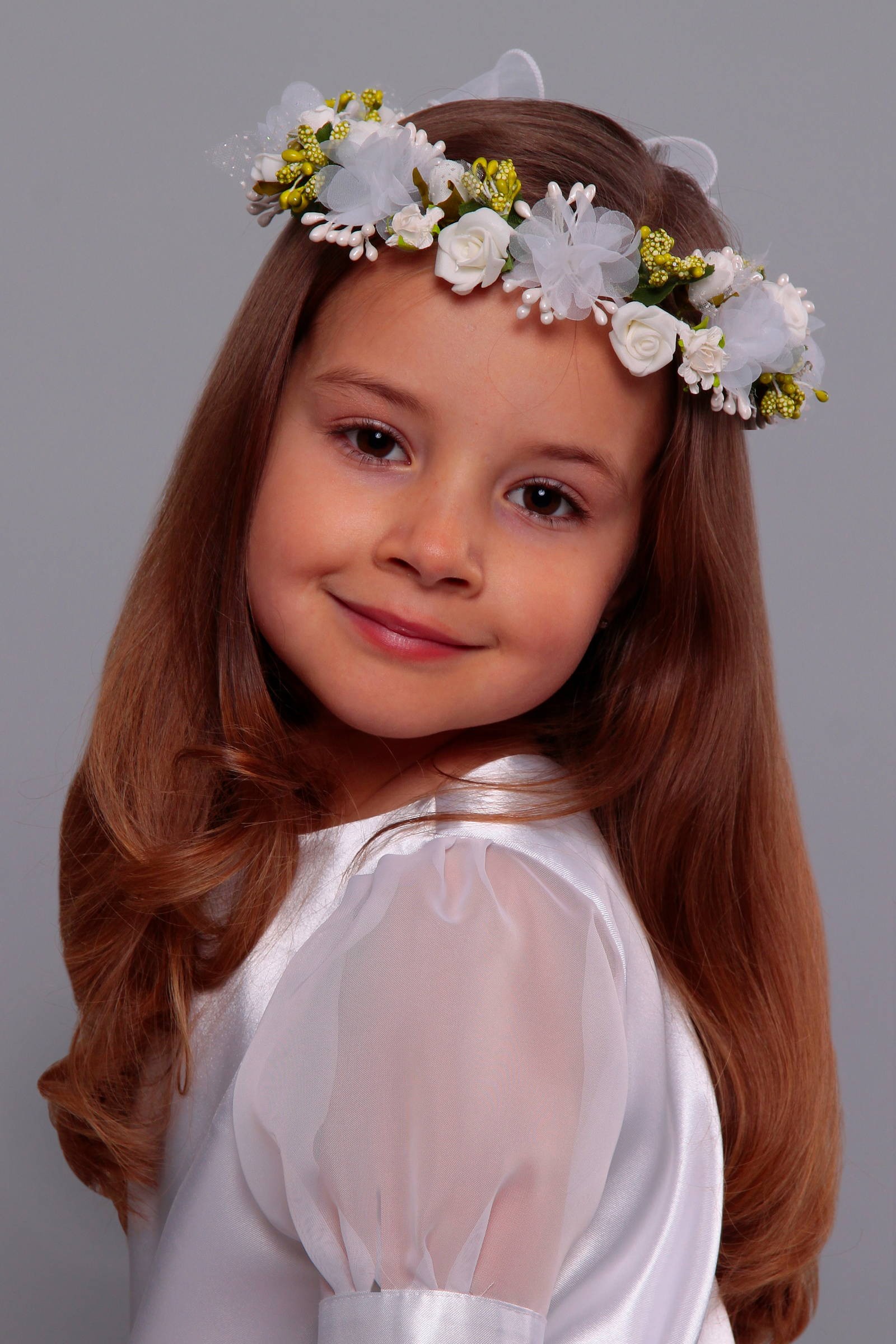 Wianek komunijny jak żywy WŻ18 - obraz 2