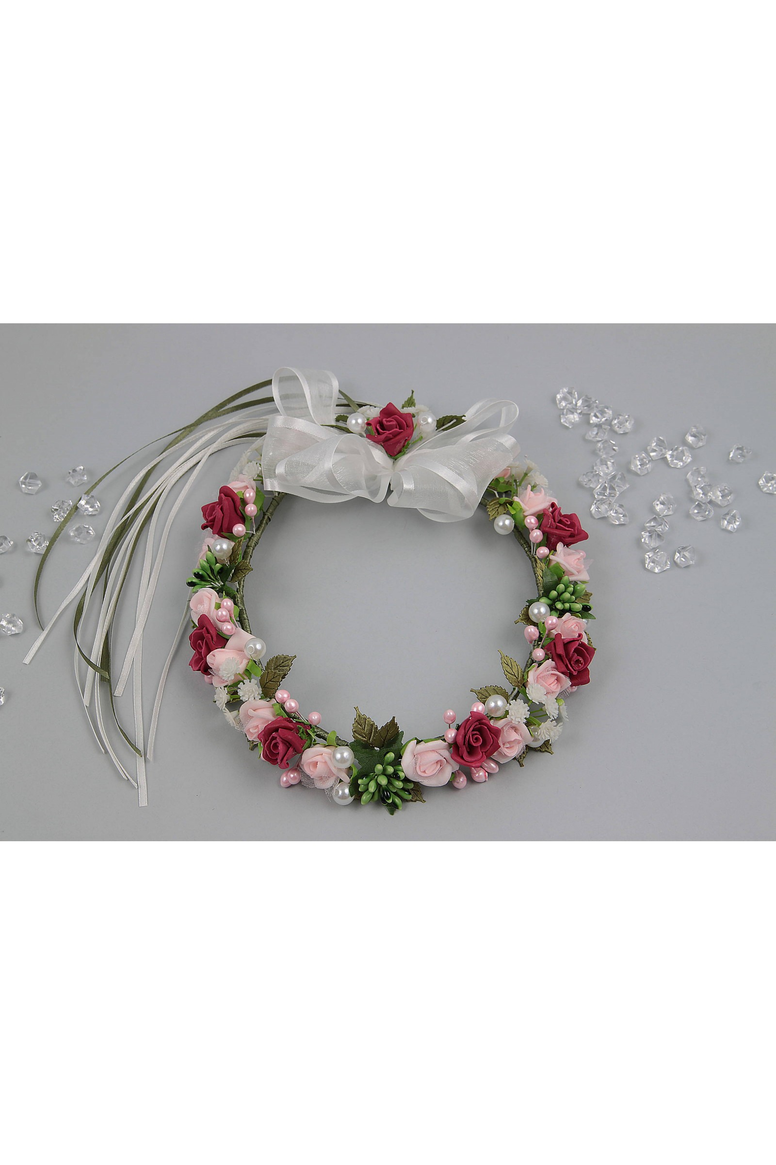 Wianek komunijny jak żywy WŻ15 - obraz 5