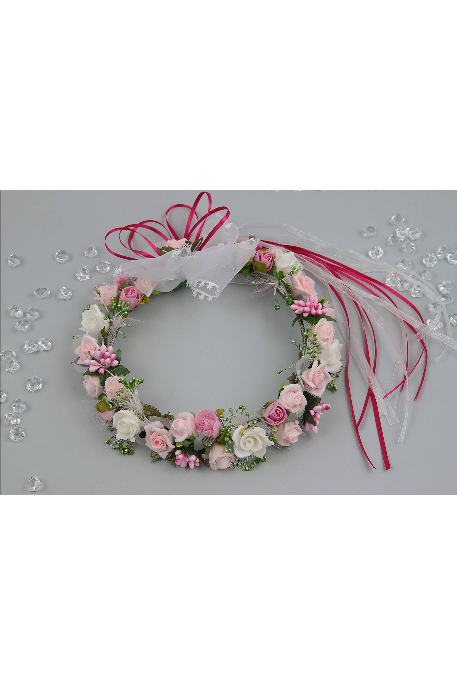 Wianek komunijny jak żywy WŻ9 - obraz 5