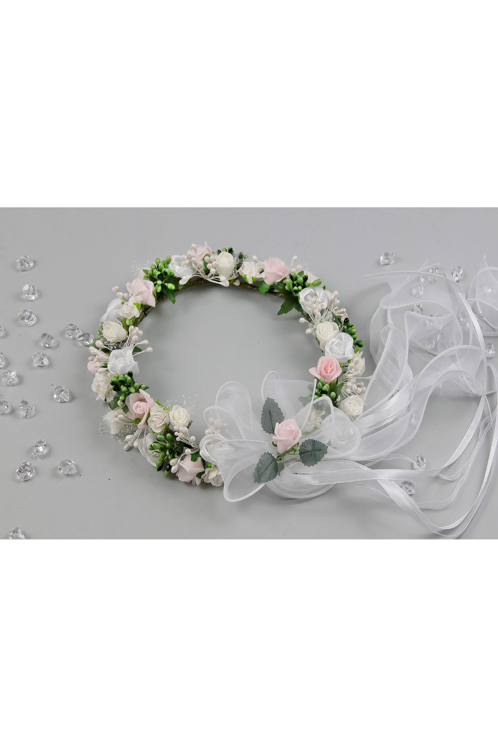 Wianek komunijny jak żywy WŻ19 - obraz 4