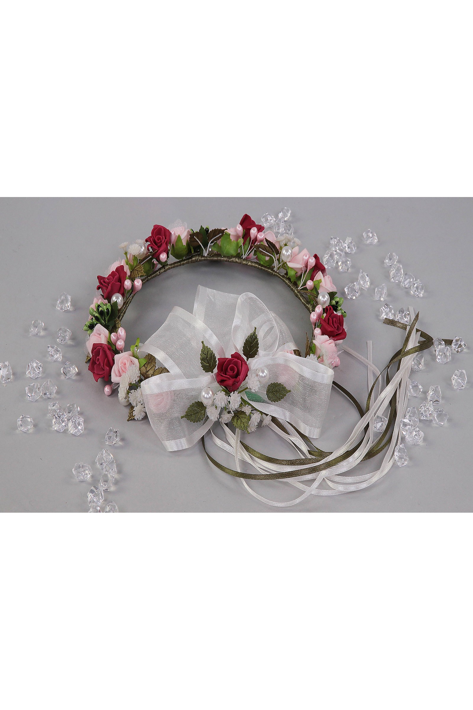 Wianek komunijny jak żywy WŻ15 - obraz 6