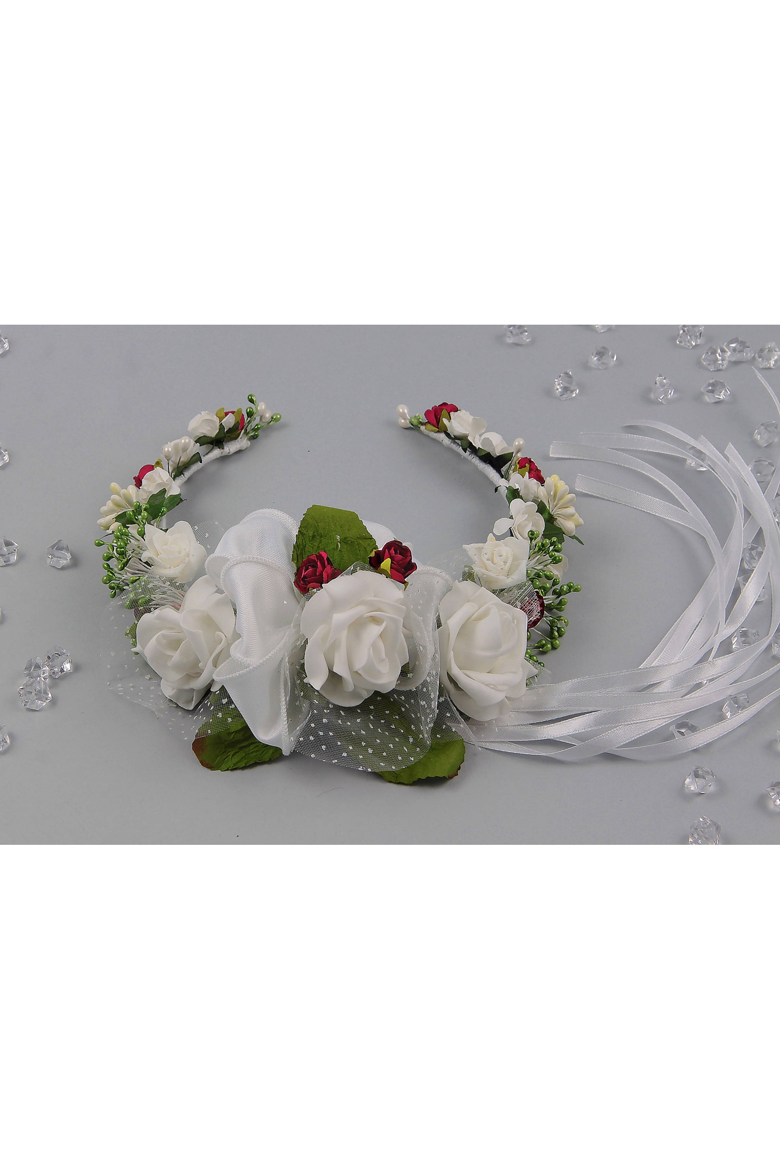 Wianek komunijny jak żywy WŻ13 - obraz 4