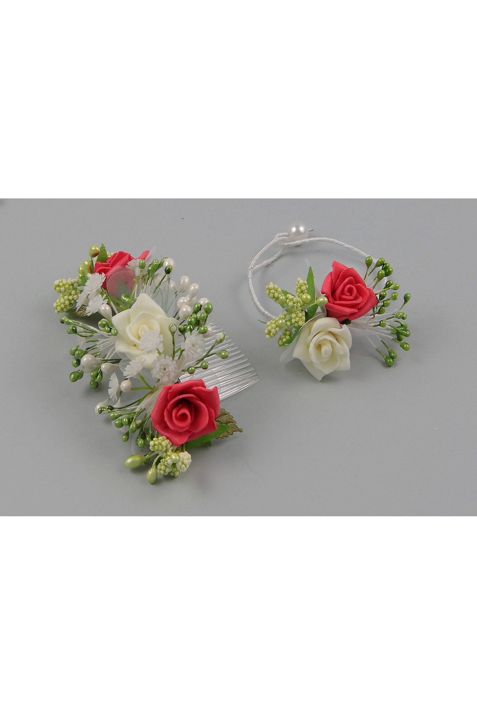 Grzebyk komunijny z bransoletką jak żywy GPŻ11 - obraz 1