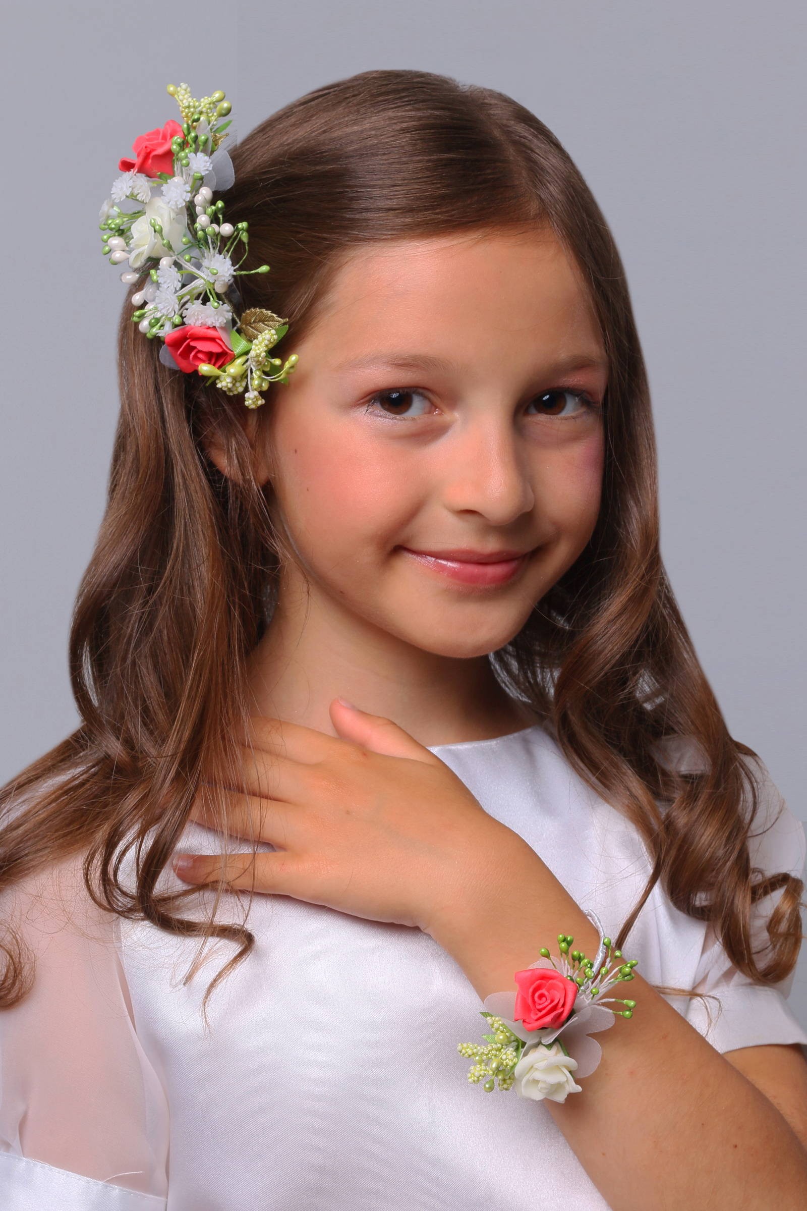 Grzebyk komunijny z bransoletką jak żywy GPŻ11 - obraz 0