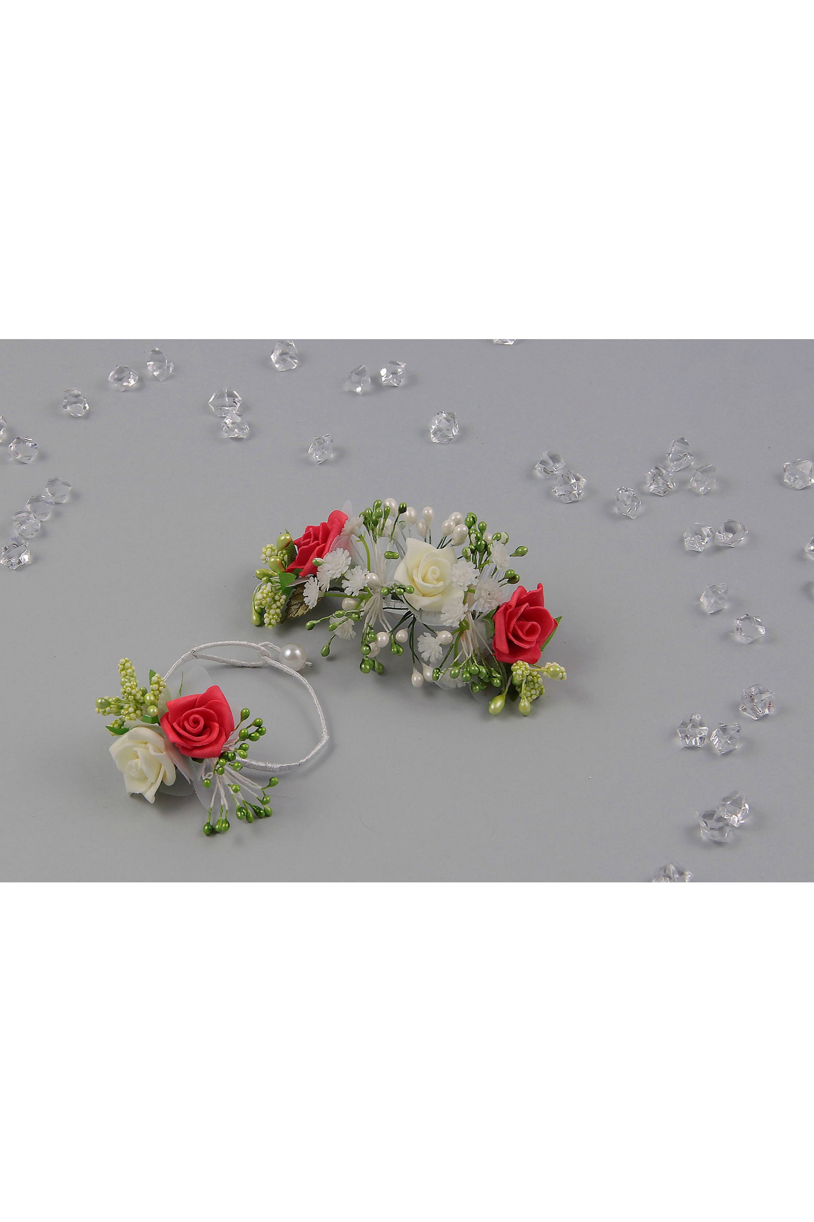 Grzebyk komunijny z bransoletką jak żywy GPŻ11 - obraz 2